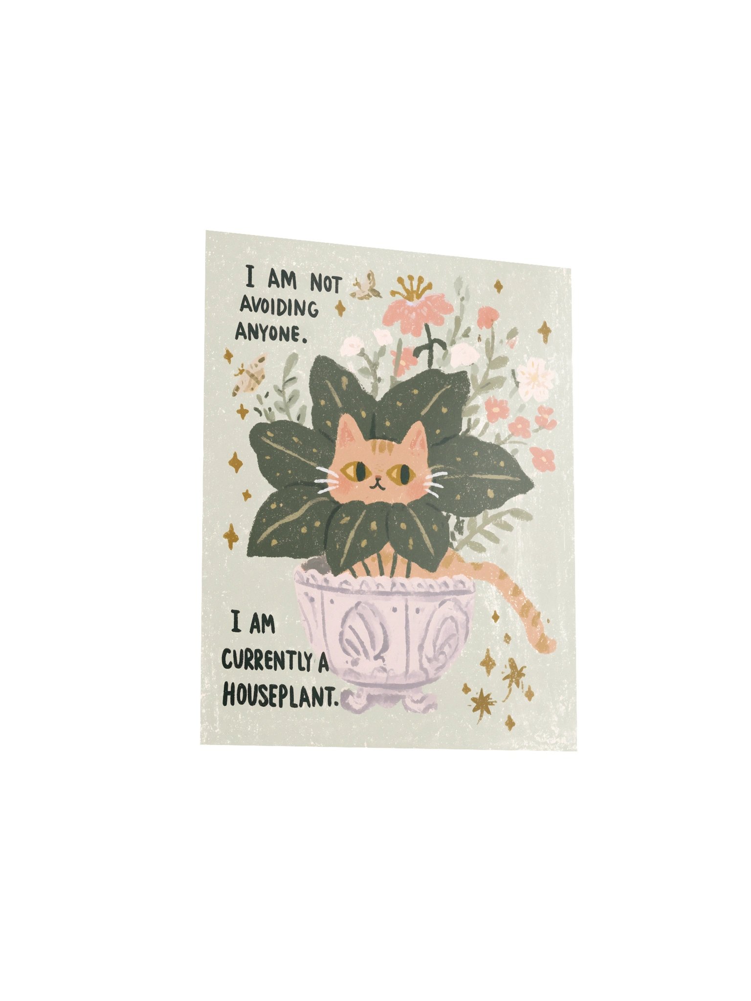 Houseplant Cat Poster product image (14)