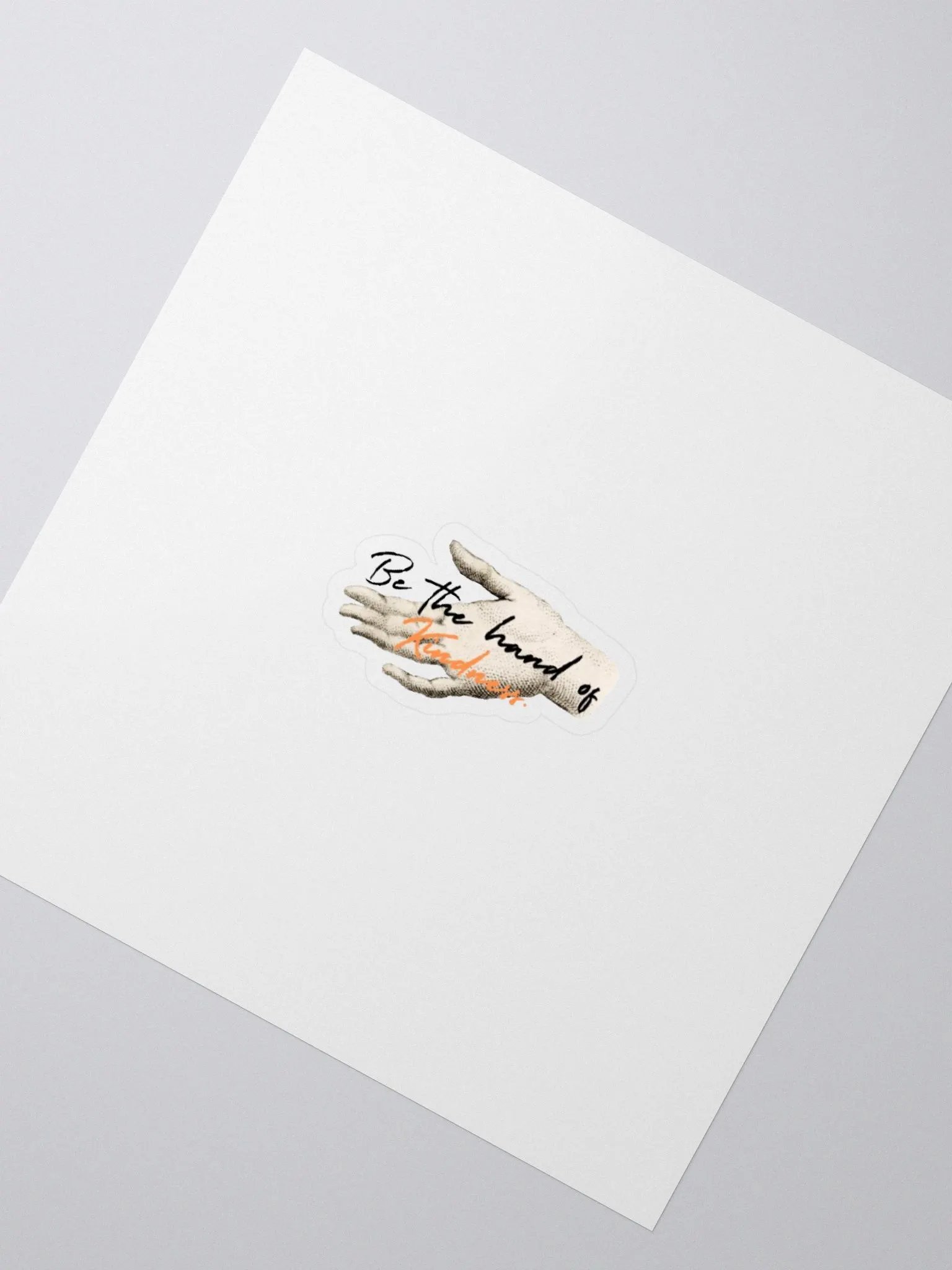 Be the Hand of Kindness Sticker product image (2)
