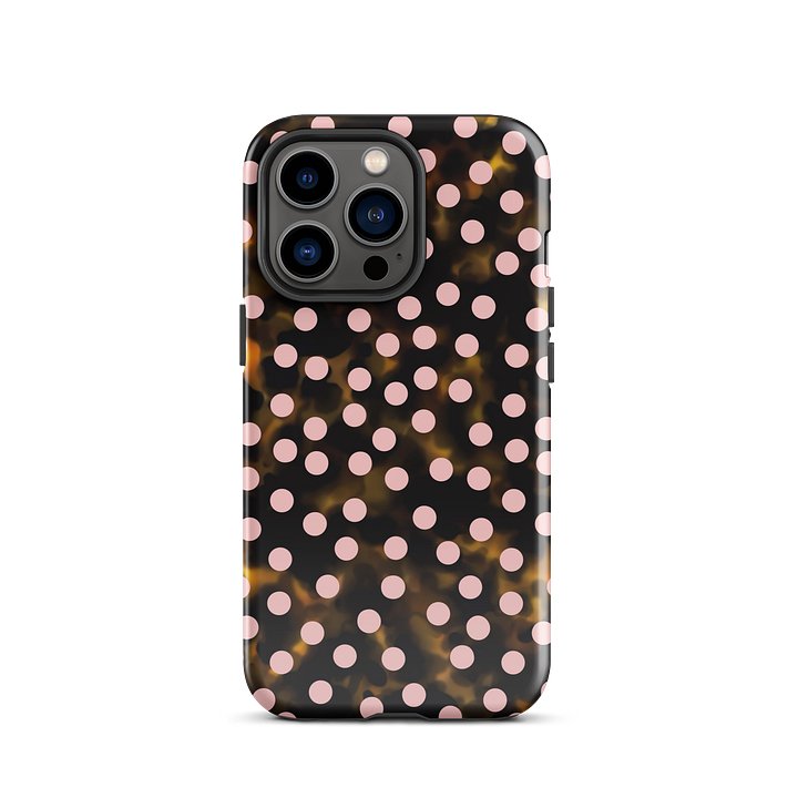 Scatter Dots Tortoise iPhone Case product image (1)
