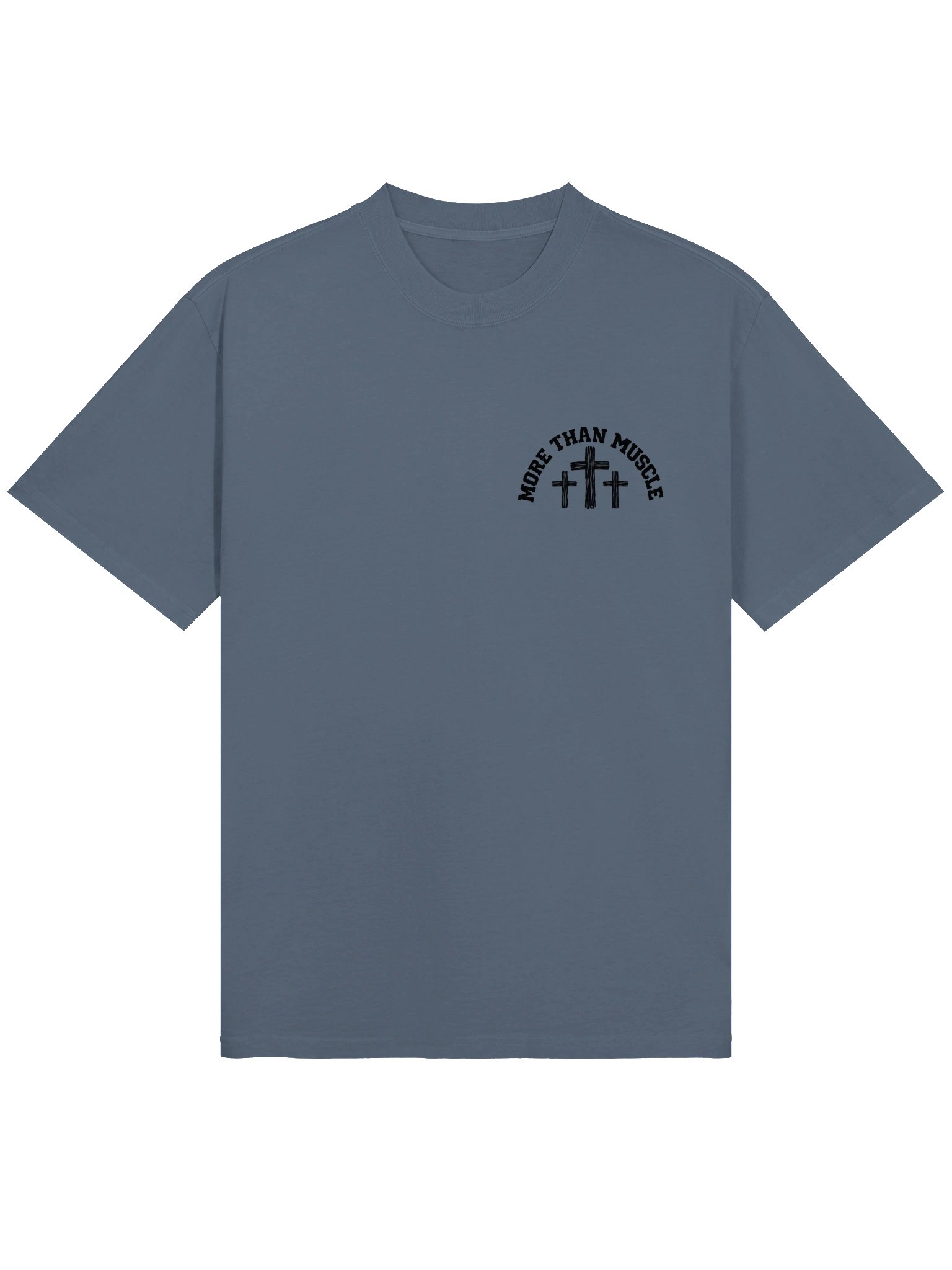 Strength Beyond Appearance Oversized Tee | 1 Samuel 16:7 product image (2)