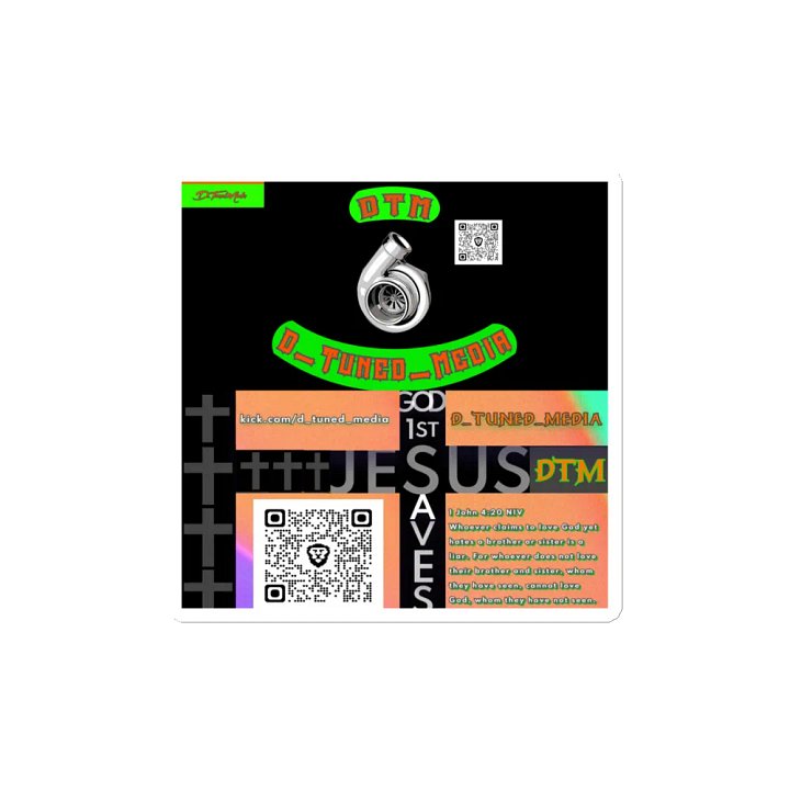 Neon Faith Die-Cut Magnets product image (2)