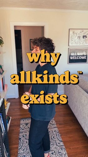Ten posts in, and it felt like time you heard from me. This is why Allkinds exists and who it’s for. Follow along, and send i...