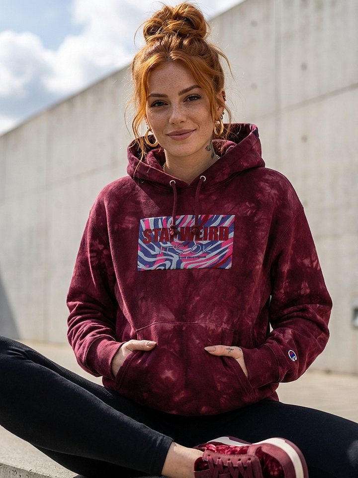 It's Ok HAC +Champion-Embroidered Hoodie product image (2)