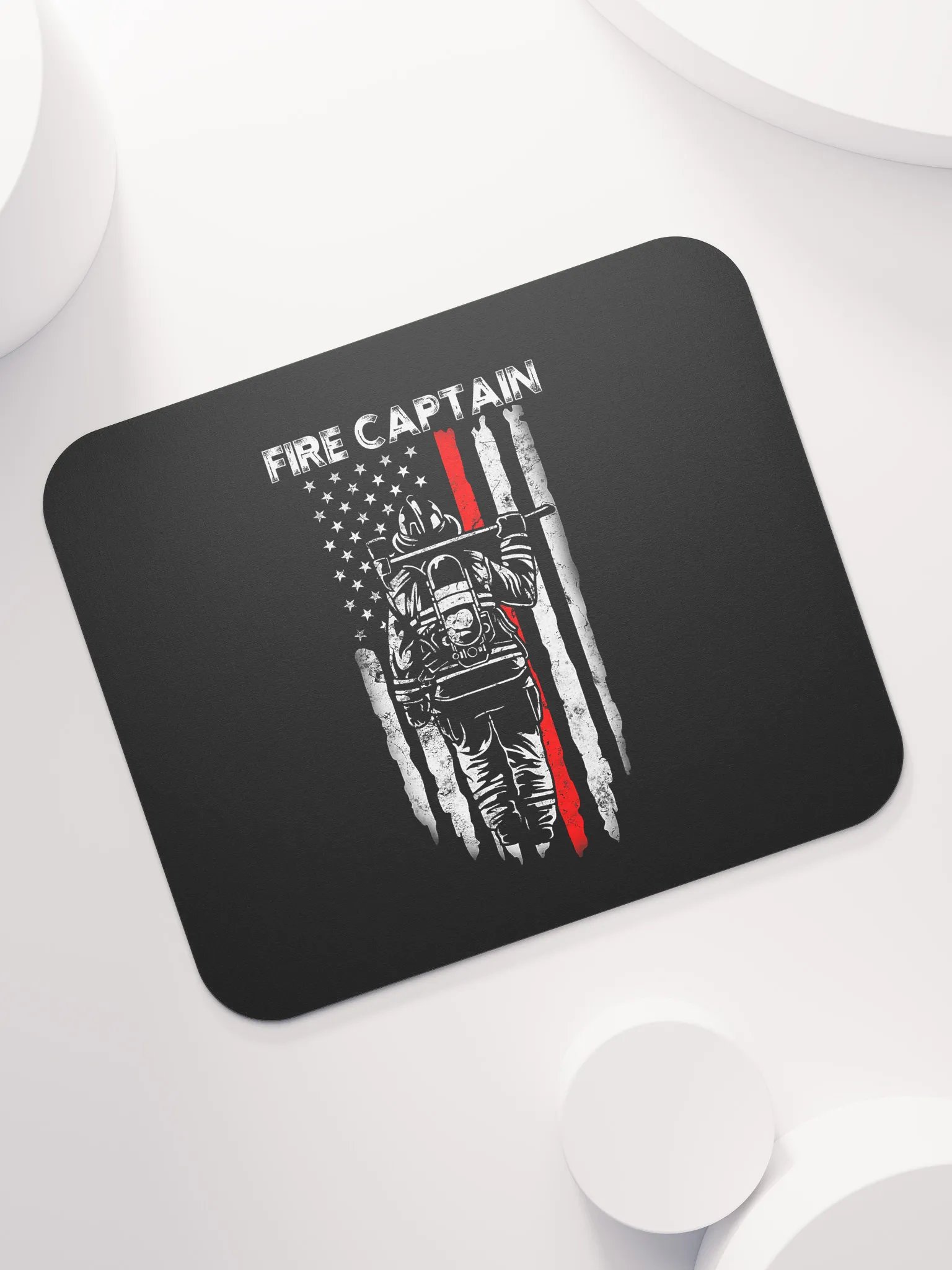 Fire Captain Fire Dept - Mouse Pad product image (7)