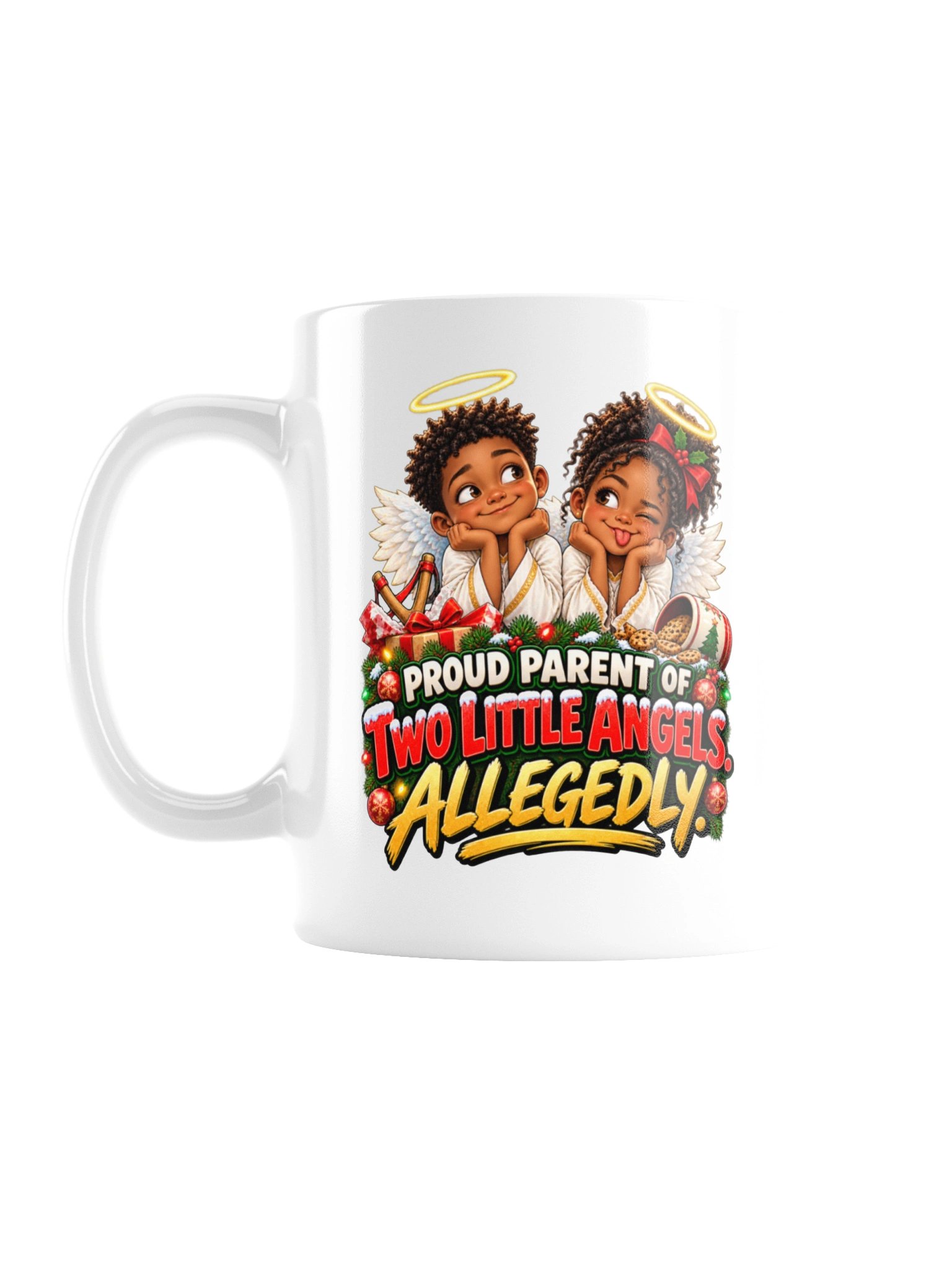 Proud Parent of Two Little Angels… Allegedly. Yeah Right! Mug product image (3)