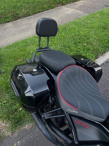 I added a passenger seat yesterday and now I’m waiting for the pegs to show up and I’ll put those on today! Can’t wait to see...