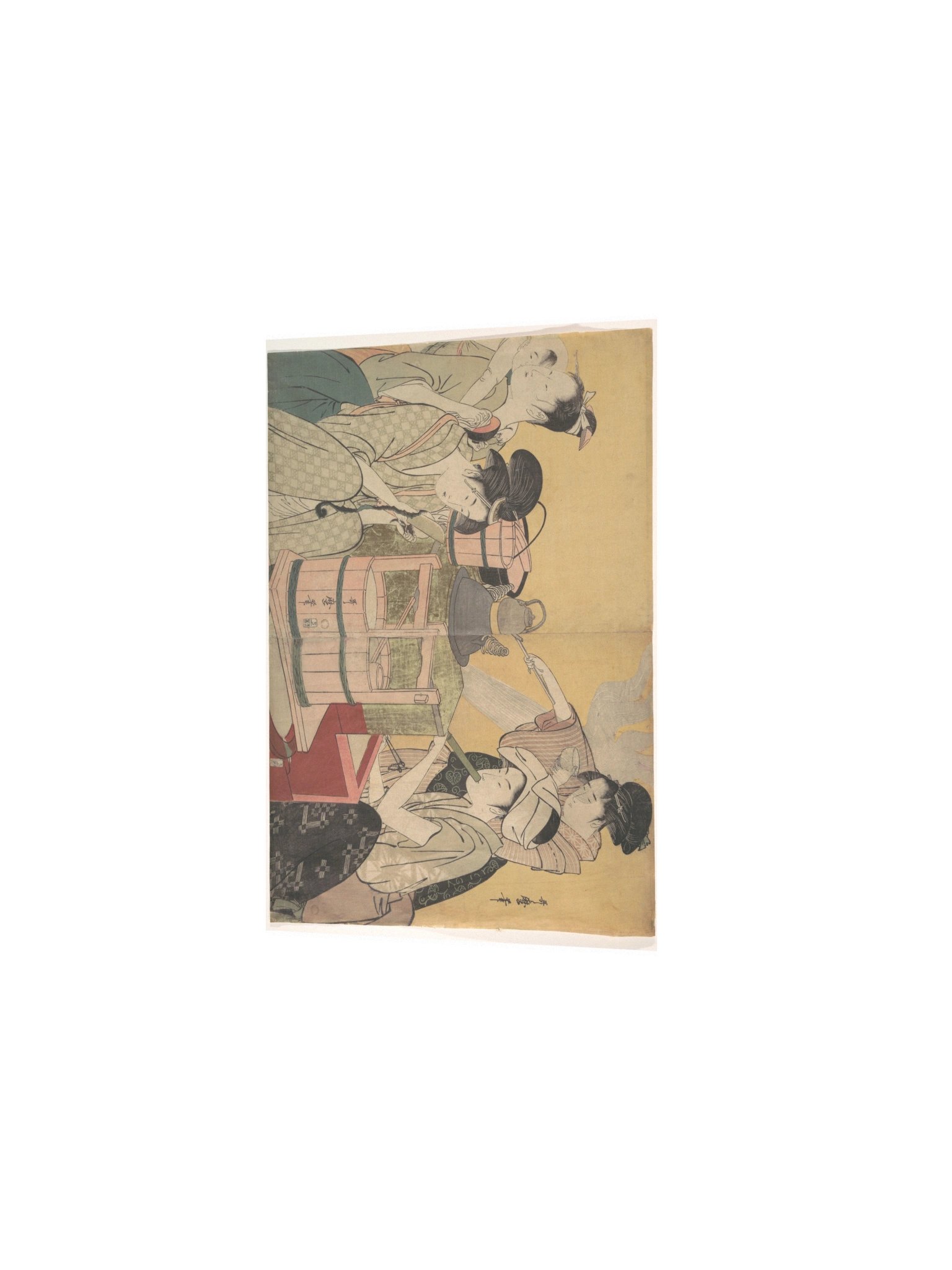 Utamaro, Kitchen Scene — Fine-Art Poster product image (5)