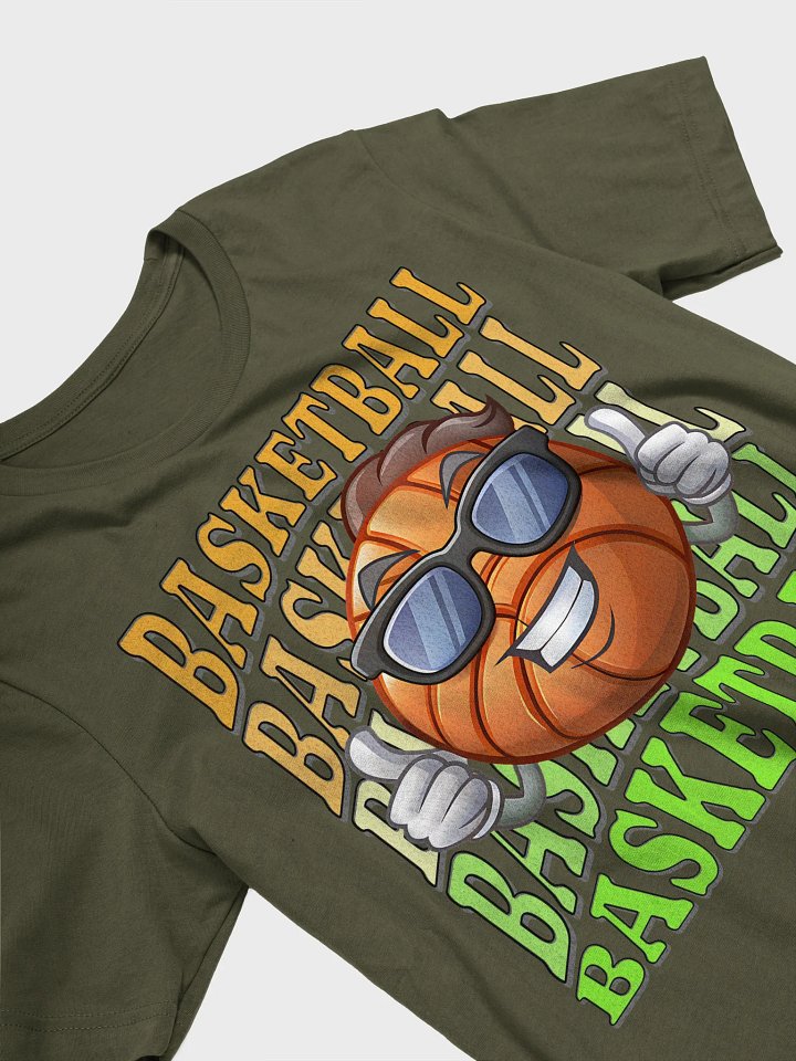 Thumbs Up Basketball Smiling T-Shirt product image (2)