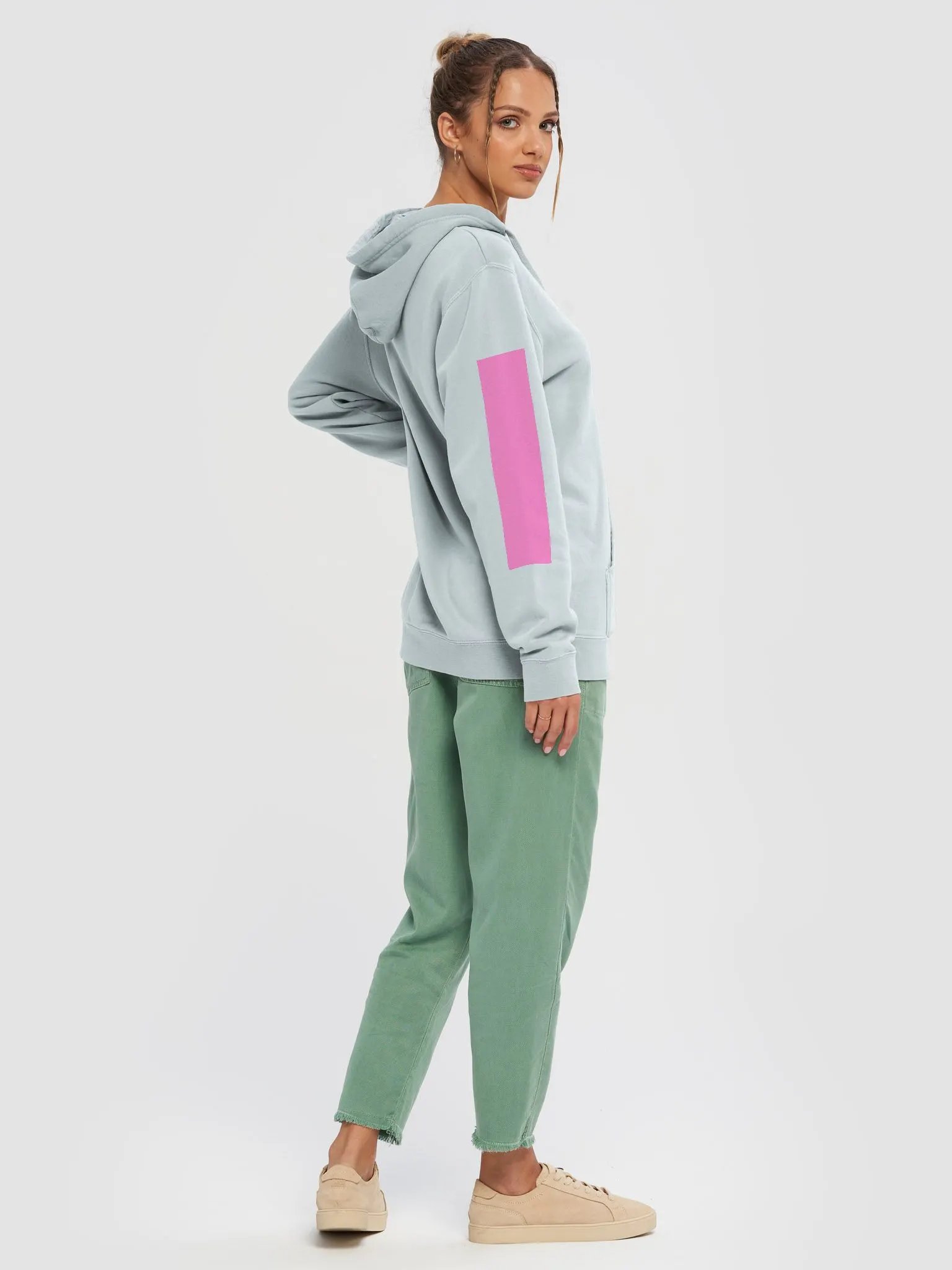 Mint's Hints Colour Block Hoodie product image (3)