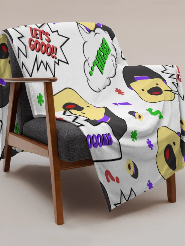 KuttyPlayz Throw Blanket product image (3)