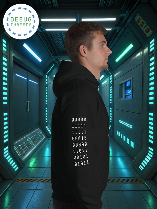 Keep Calm and Compile On Funny Coding Hoodie product image (2)