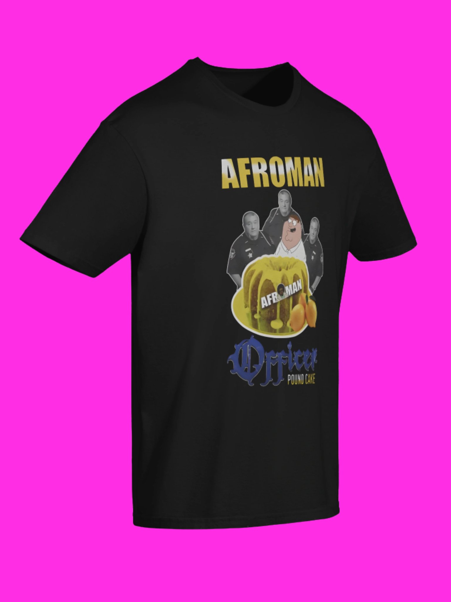 Lemon Pound Cake Afroman T-Shirt product image (116)