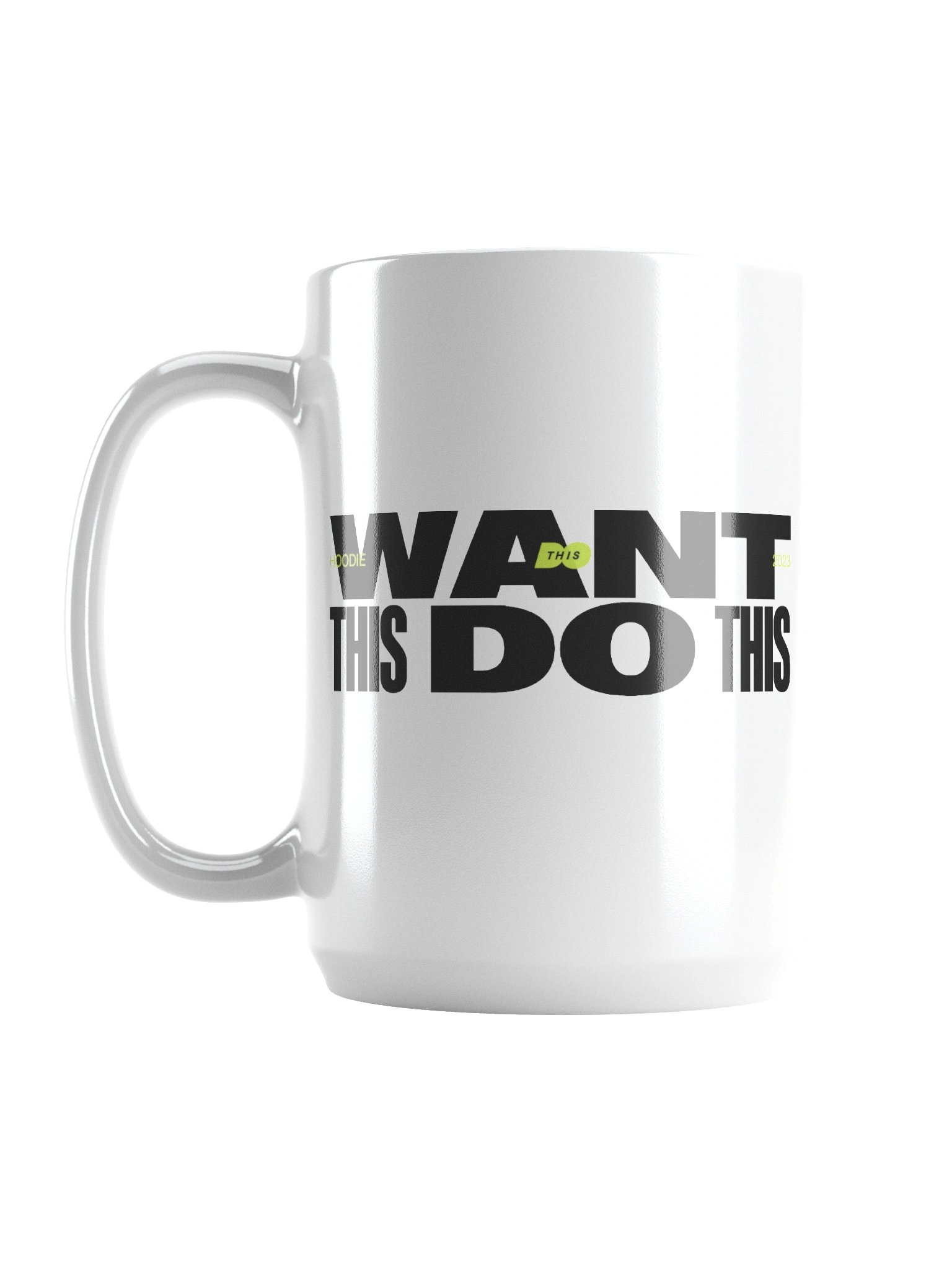 Bold White Mug product image (1)