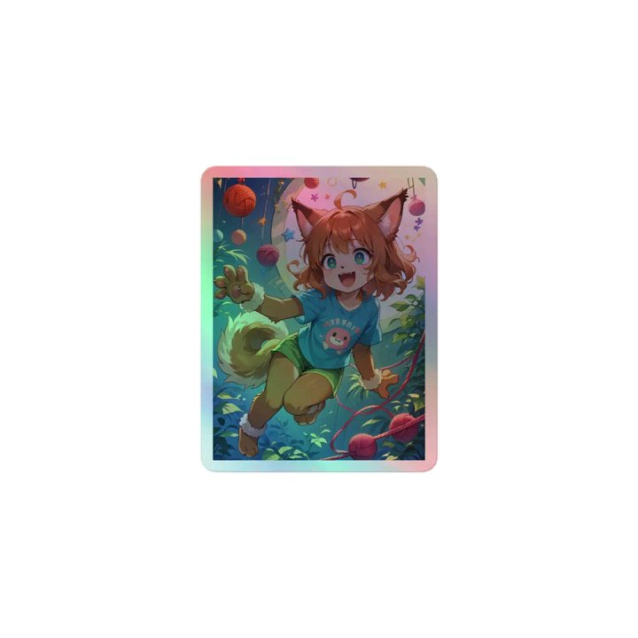 Animated Cat Girl Sticker Sheet product image (1)