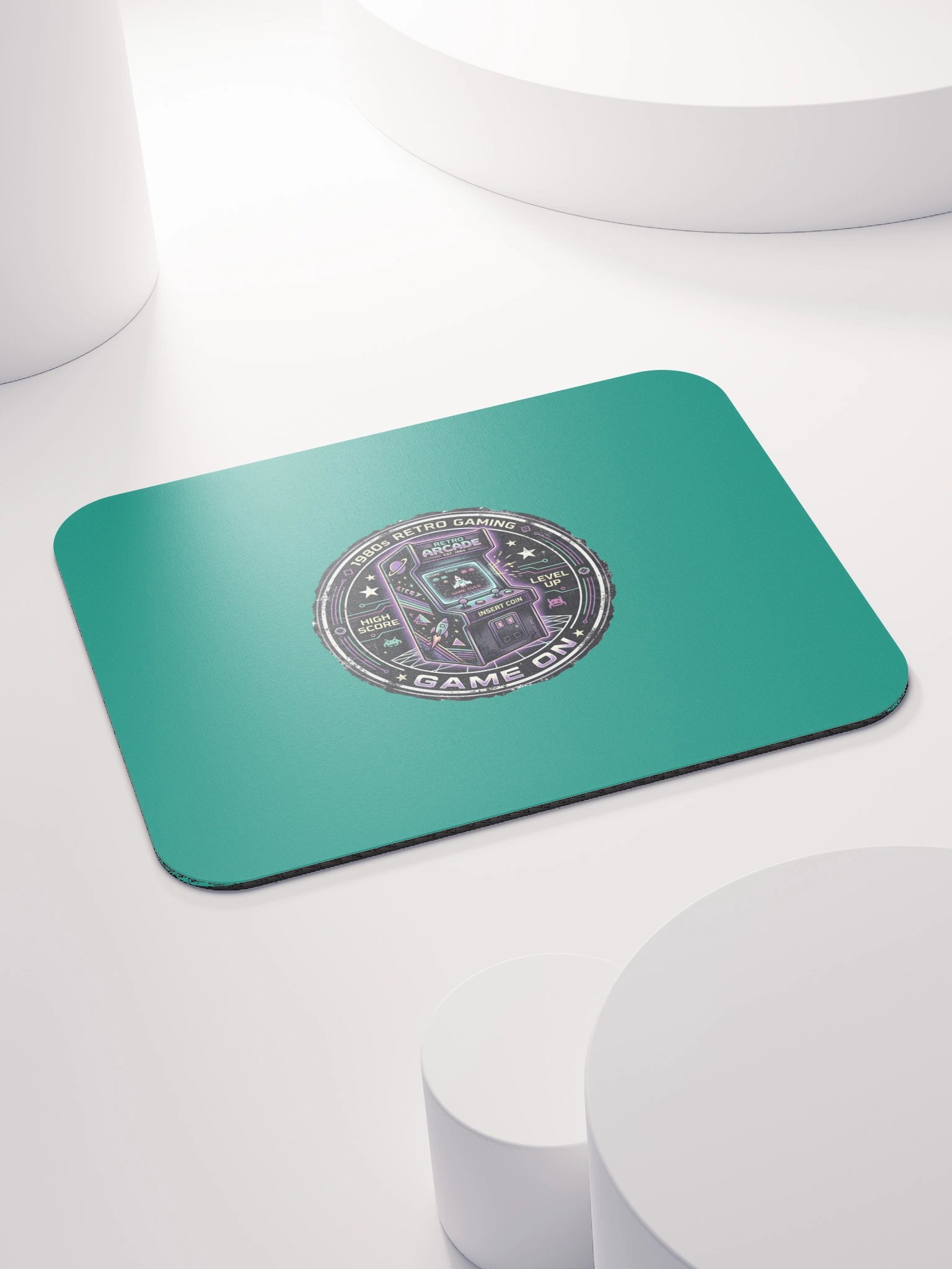 1980s Retro Gaming Arcade Mouse Pad product image (4)