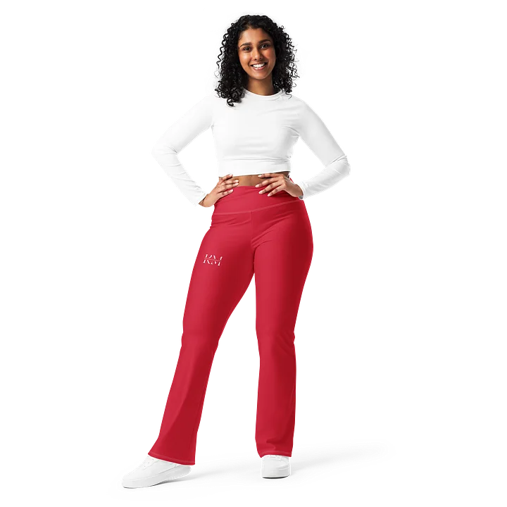 KC Flare Leggings -red- product image (1)