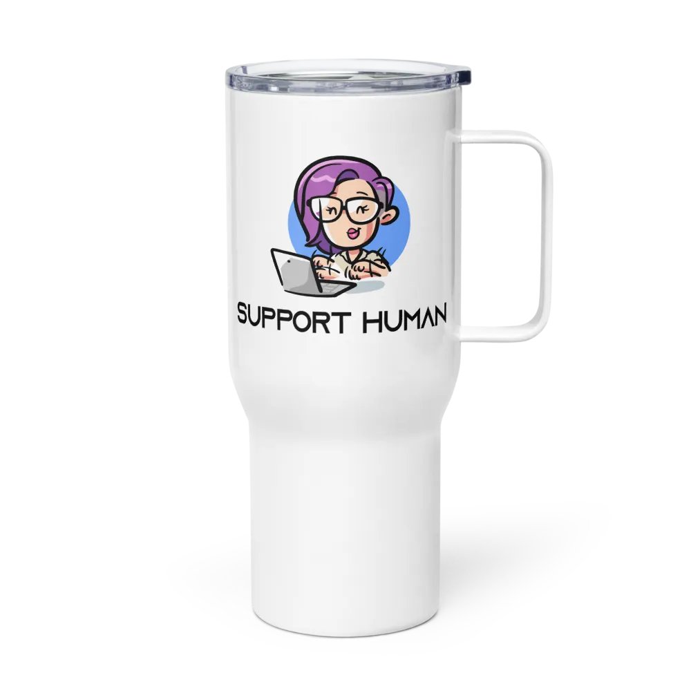 Support Human Coffee Travel Mug product image (1)