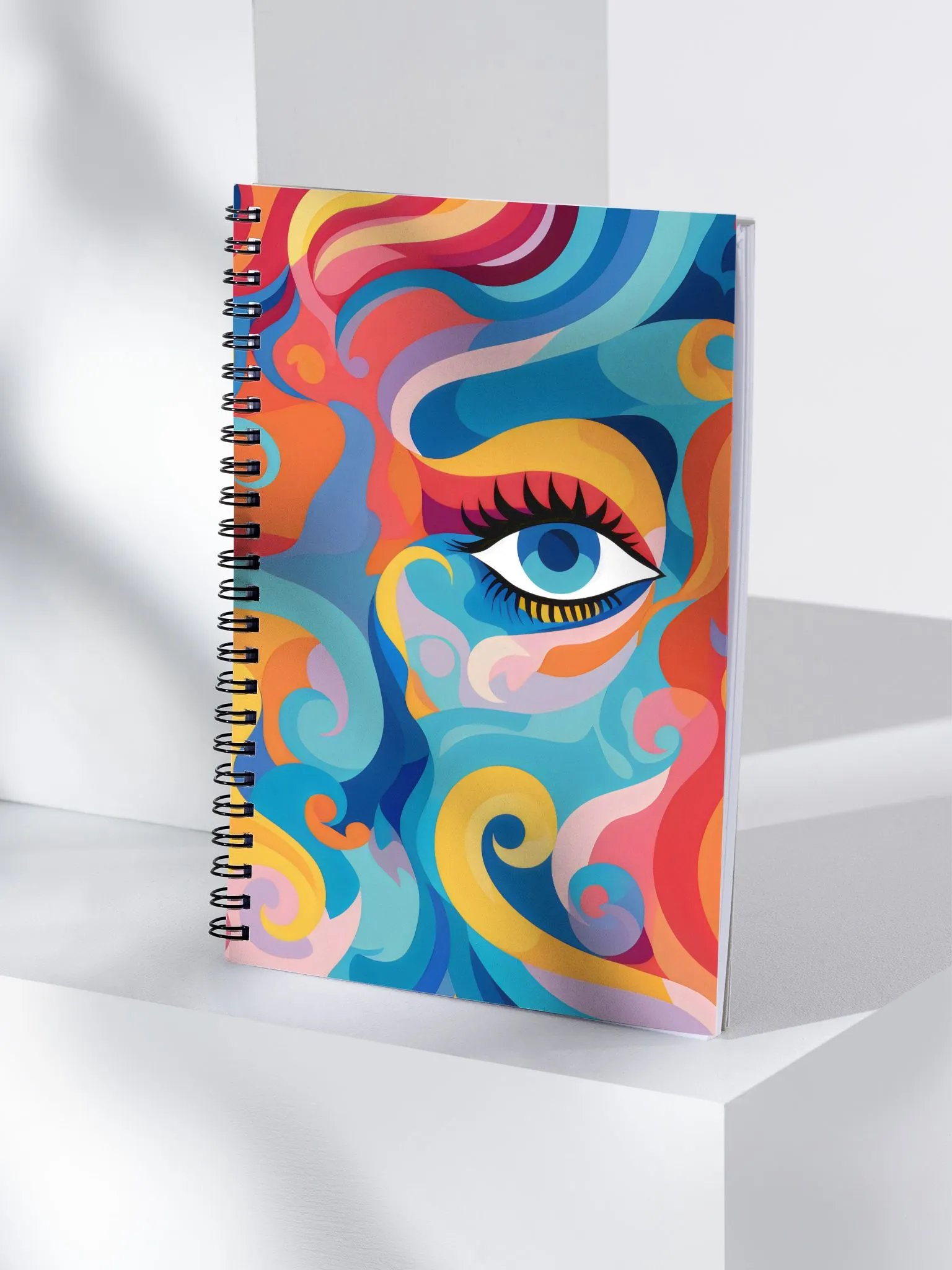 Ethereal Eye Spiral Notebook product image (4)
