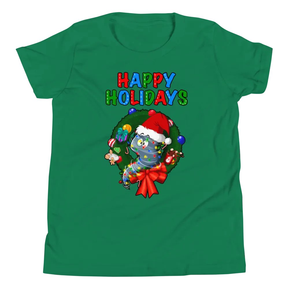 Happy Holidays Youth T-Shirt product image (1)