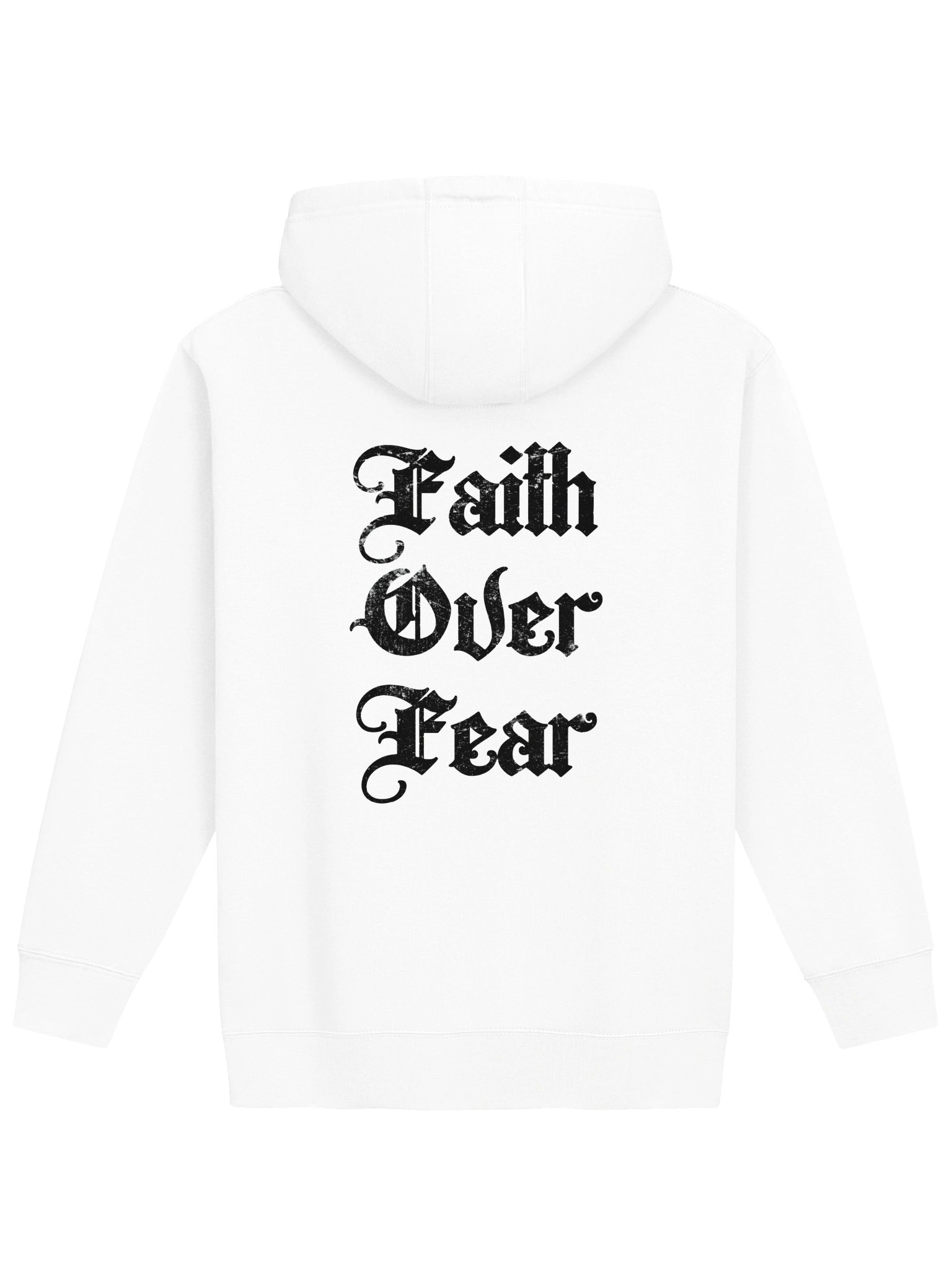 V4RSITY Faith Over Fear Hoodie (White) product image (2)