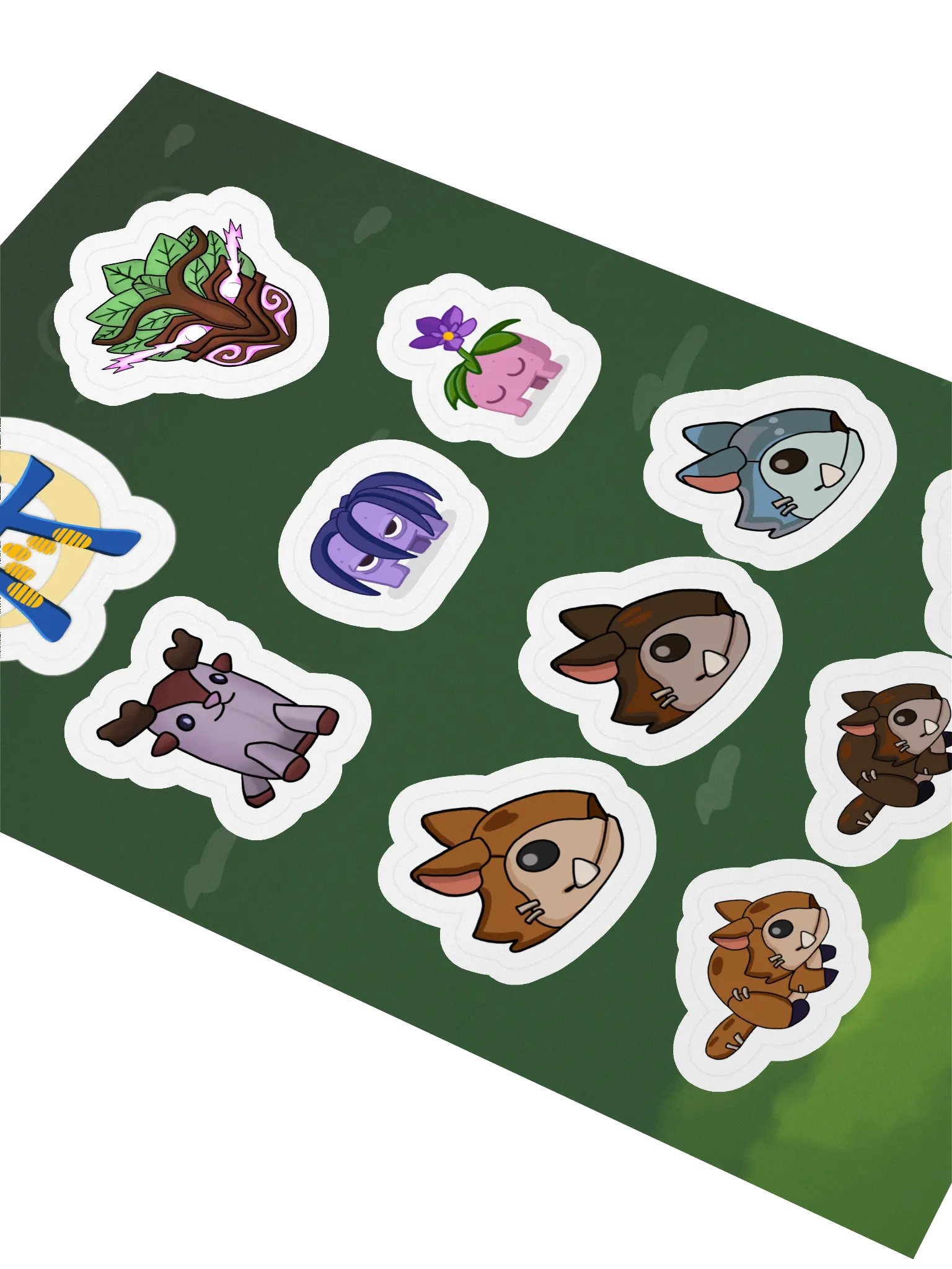 Palia Emotes Fall Set - Kiss Cut Sticker Sheet product image (3)