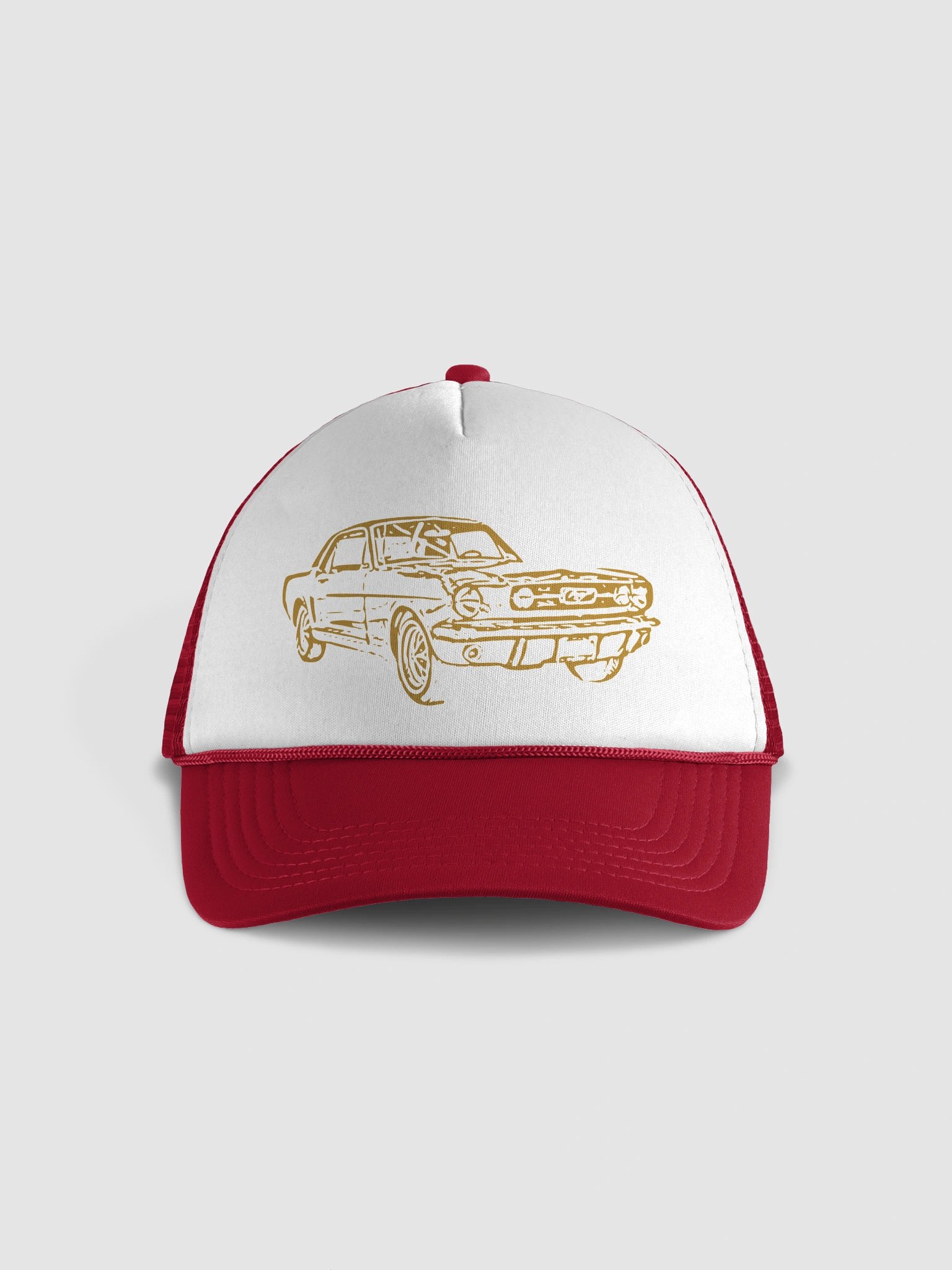 Classic American Car Foam Trucker Hat product image (1)