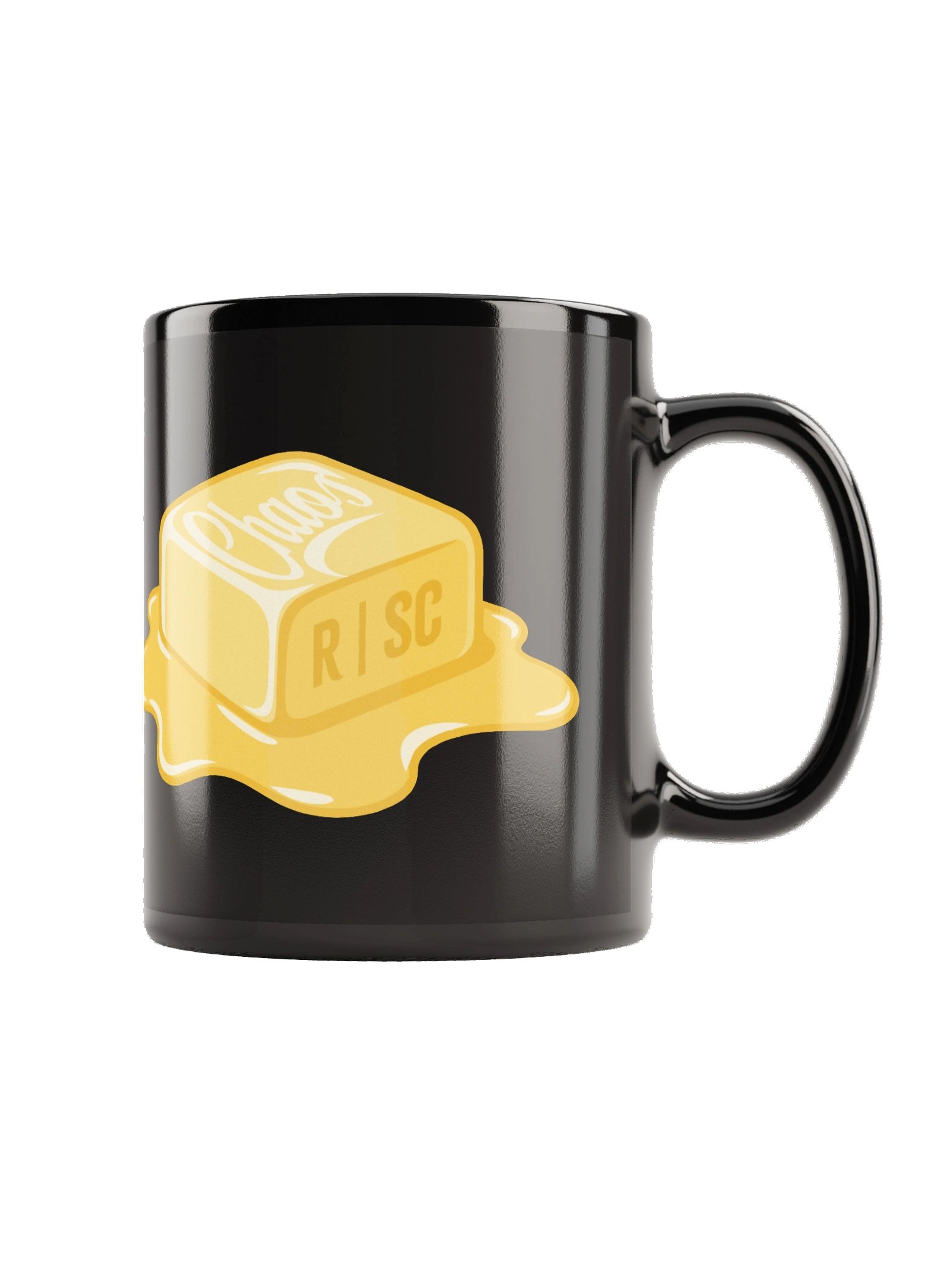 Pat My Butterrrr Black Mug product image (3)
