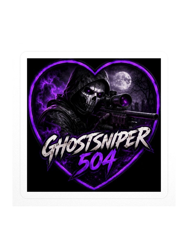 ghostsniper heart sticker product image (1)