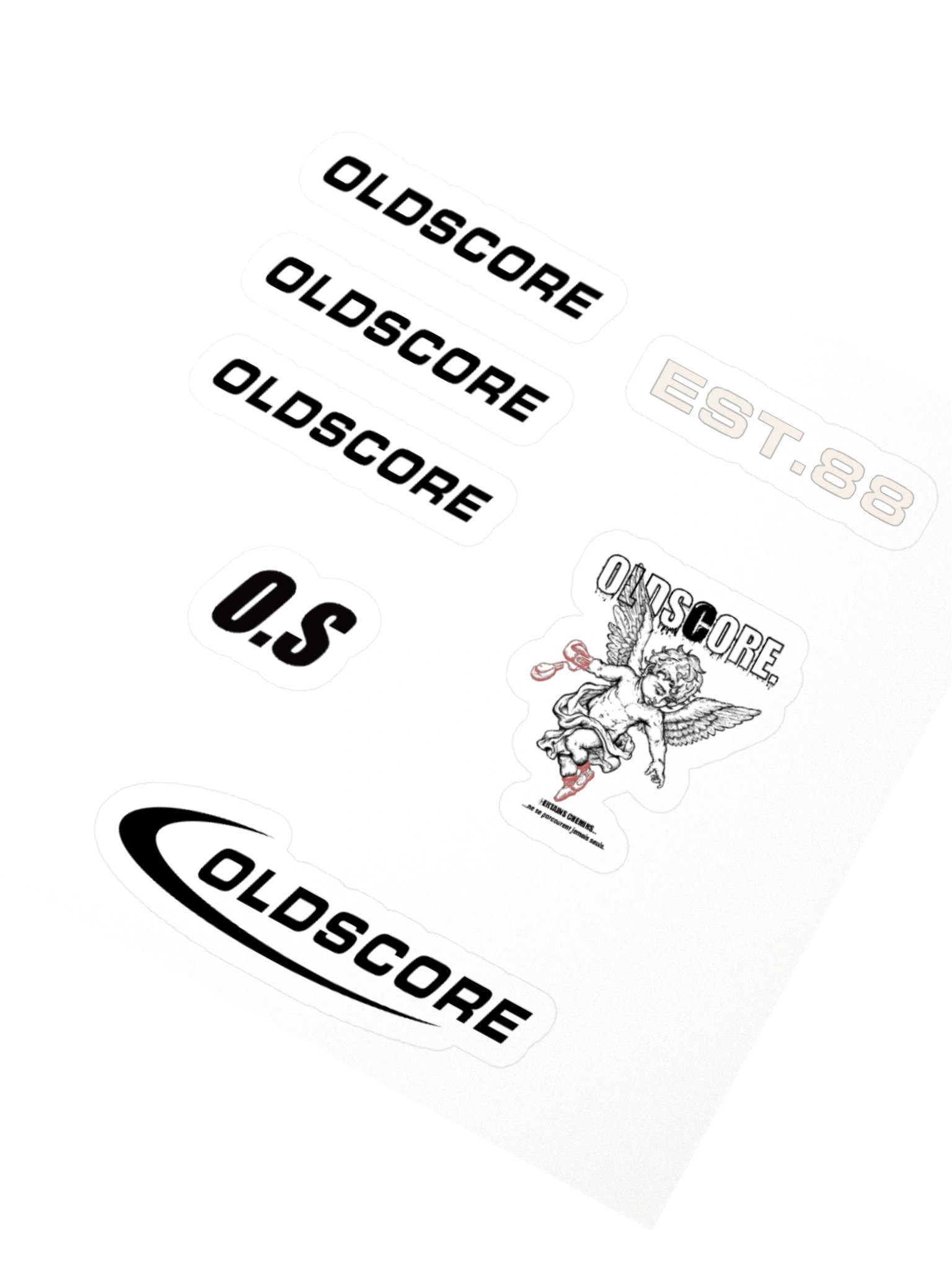EST.88 Minimal Black Sticker product image (7)