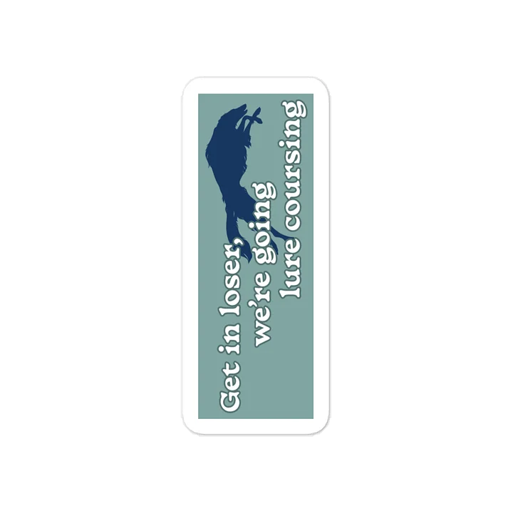 Lure Coursing Sticker - Green product image (1)