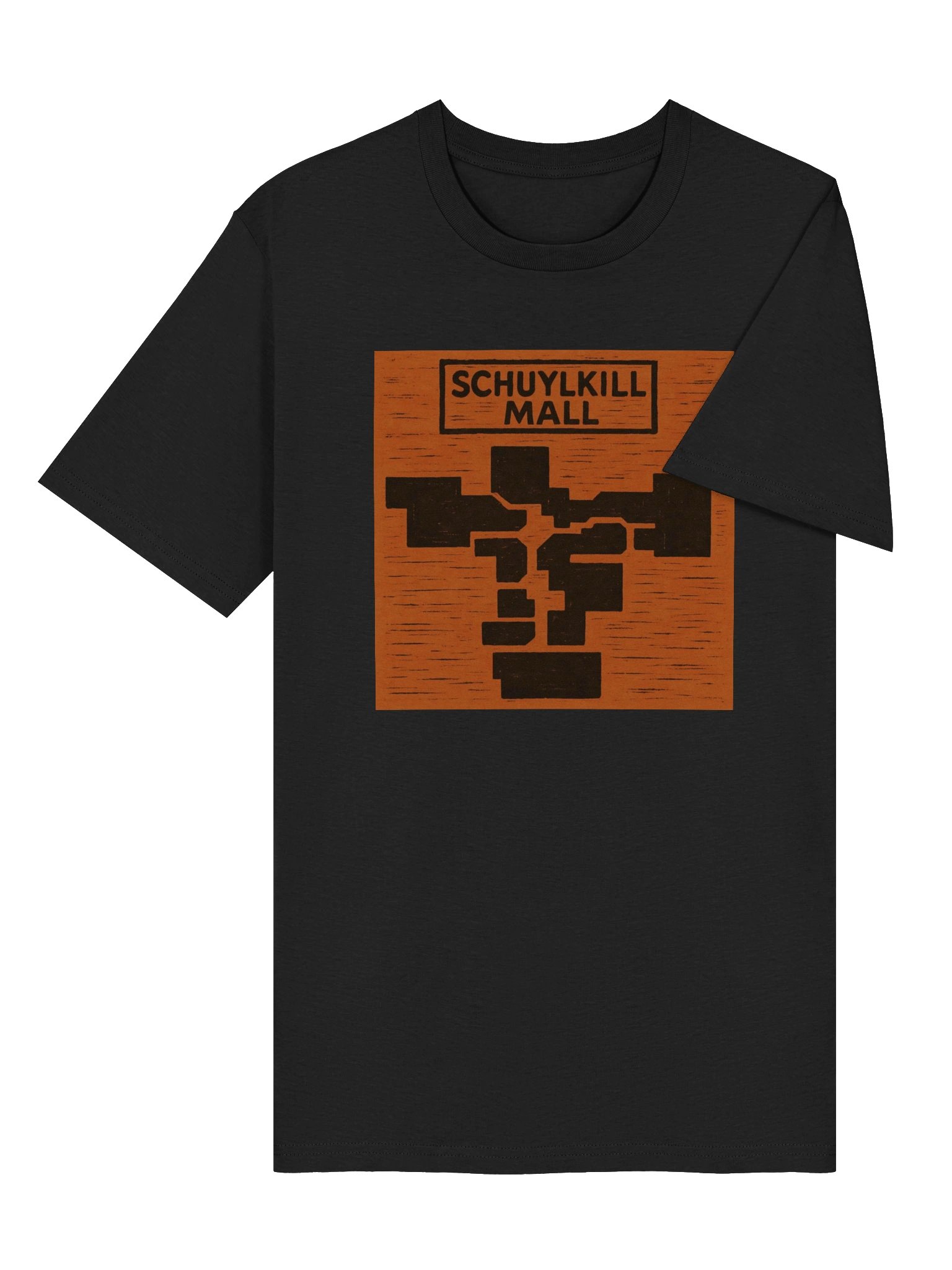 Schuylkill Mall map shirt product image (6)