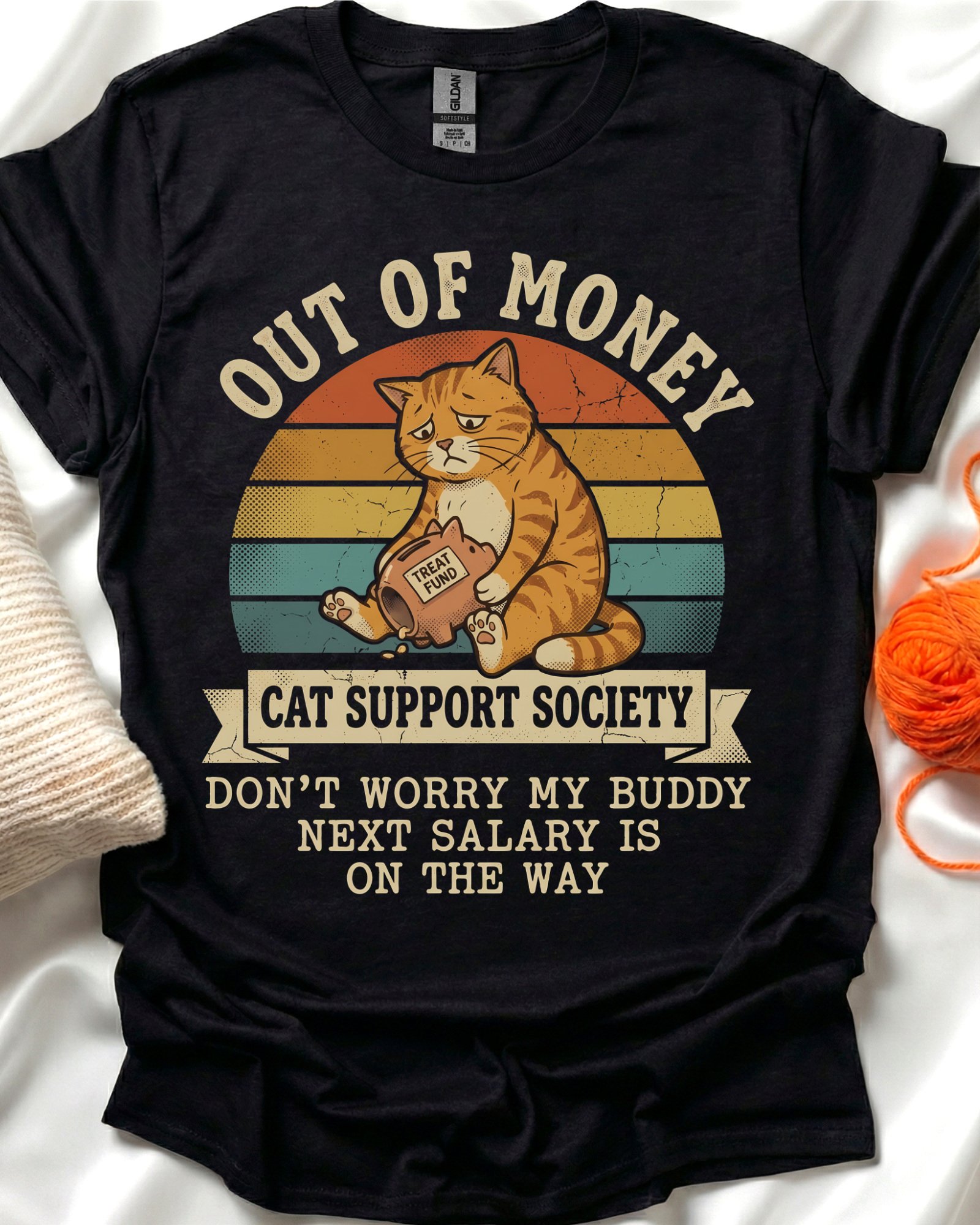 Cat Support Society T-Shirt product image (1)