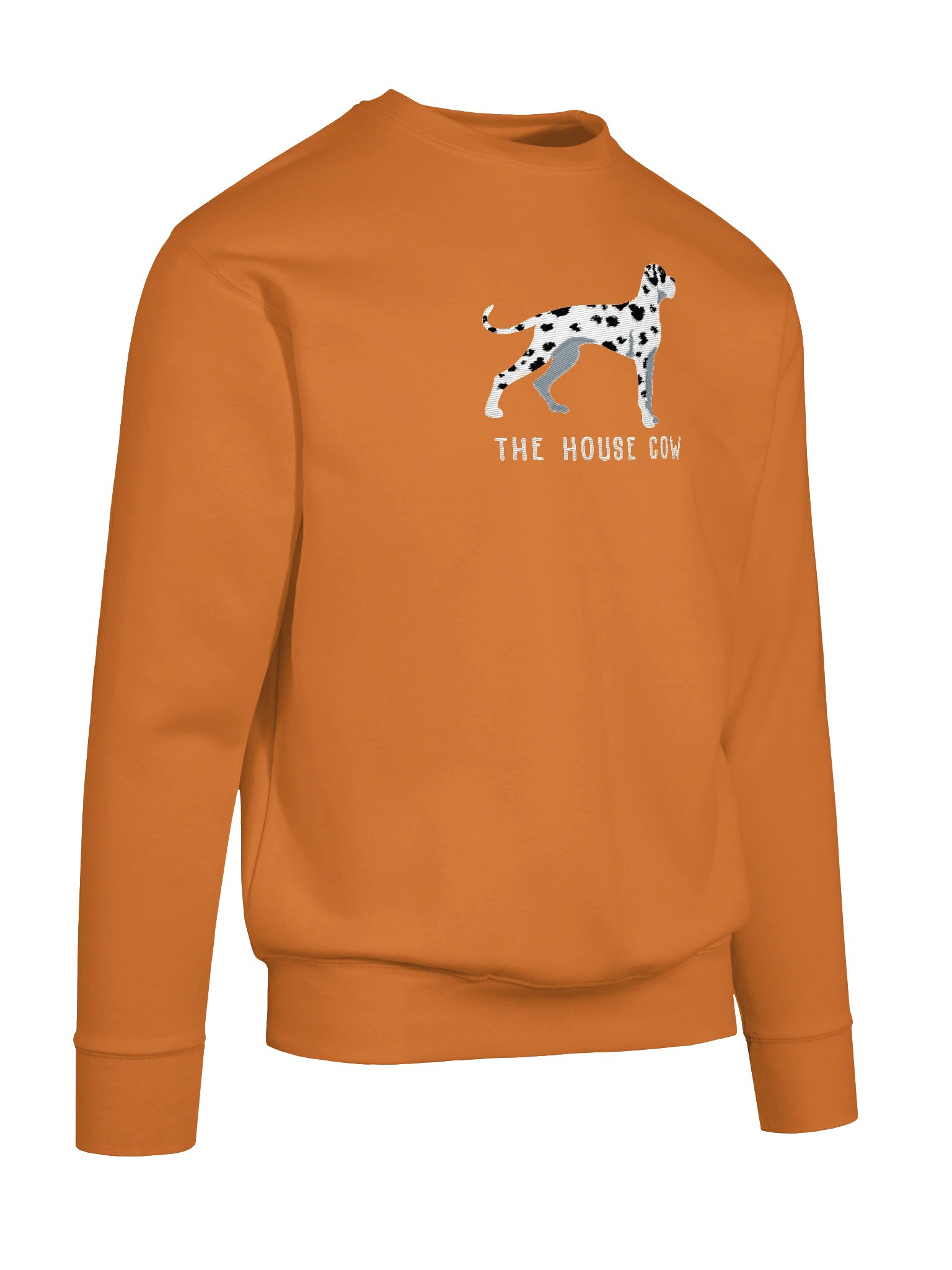 The House Cow Sweatshirt (Embroidered) of a Great Dane(Harlequin) product image (52)
