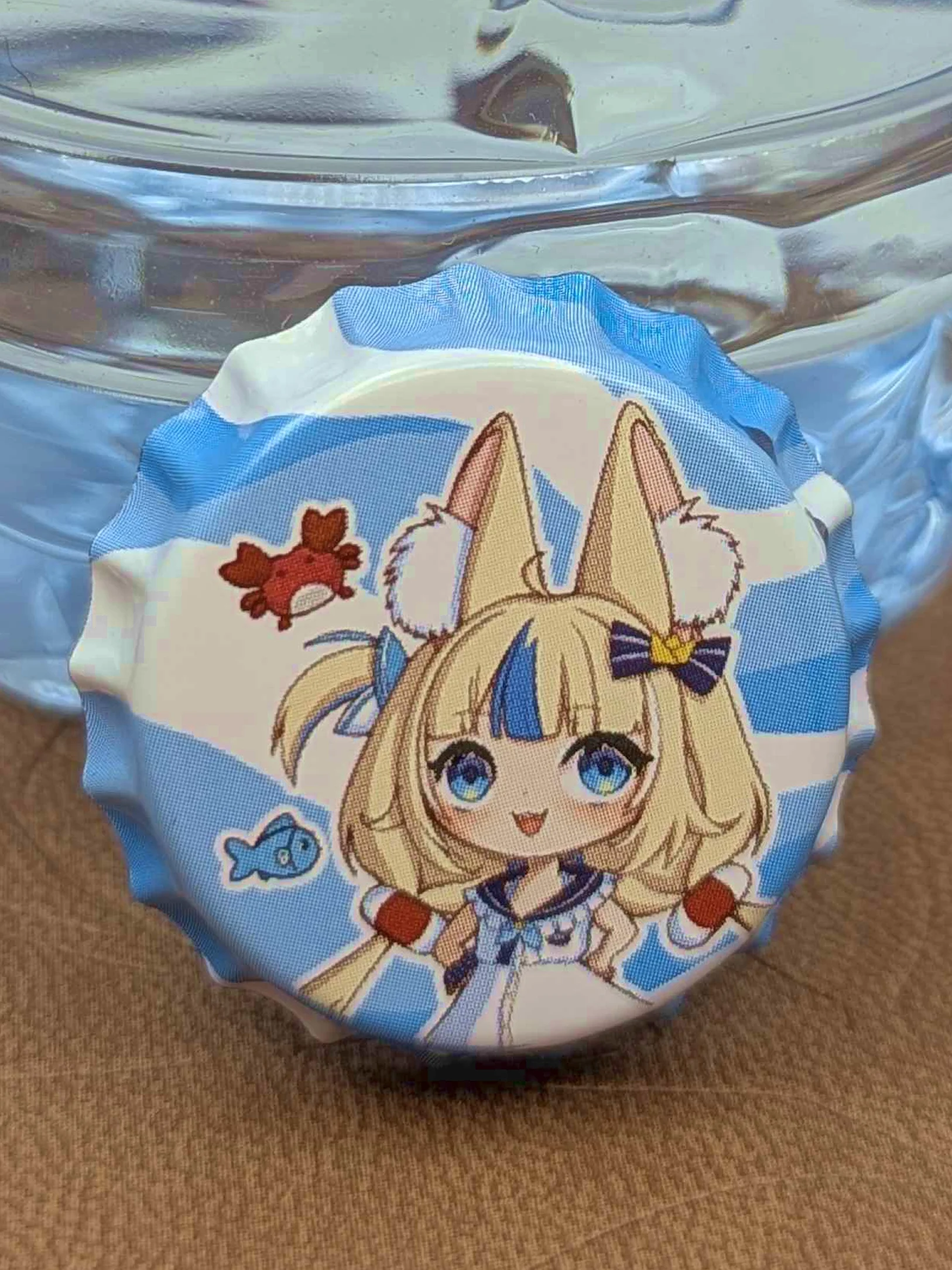 Saba Bottle Cap Pin product image (1)