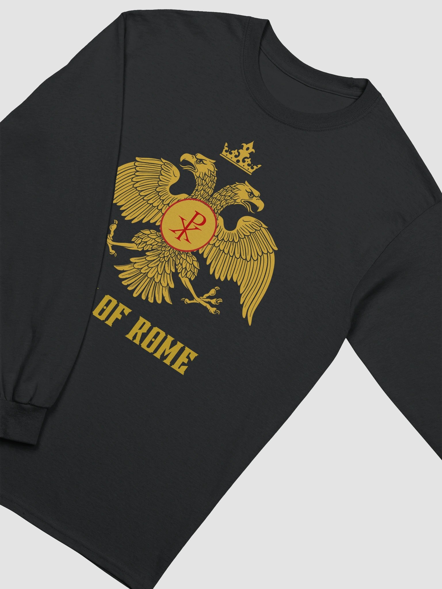 Byzantine roman eagle front tier Long Sleeve T-Shirt product image (1)