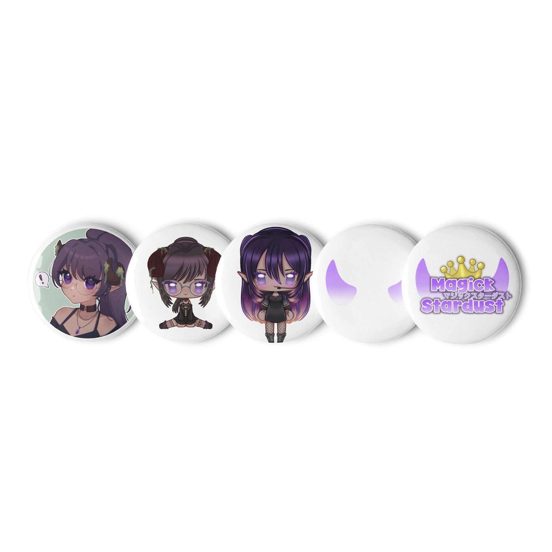 Kawaii Magick Pins product image (1)