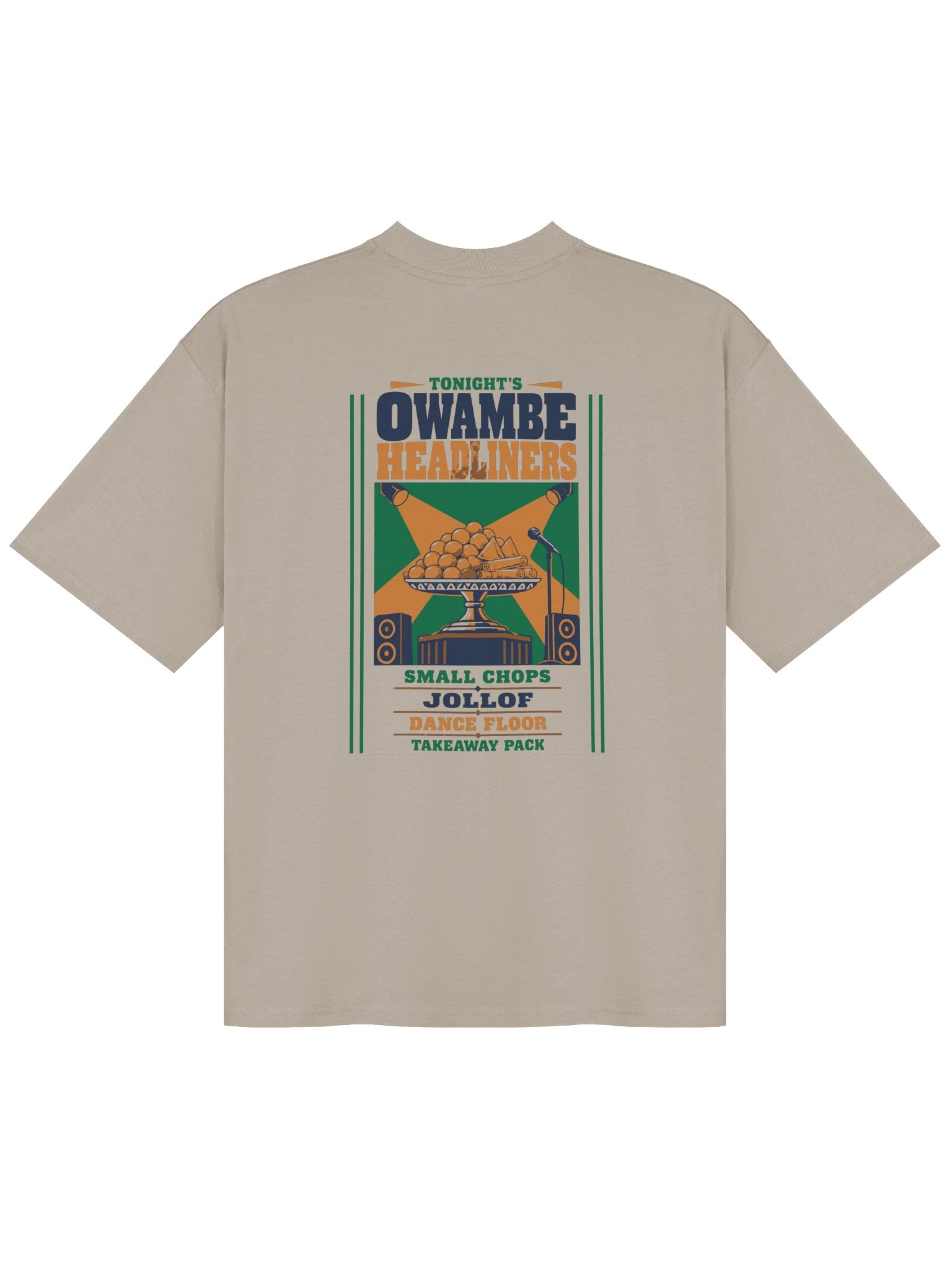 Tonight's Owambe Headliners (Oversized tee) product image (3)