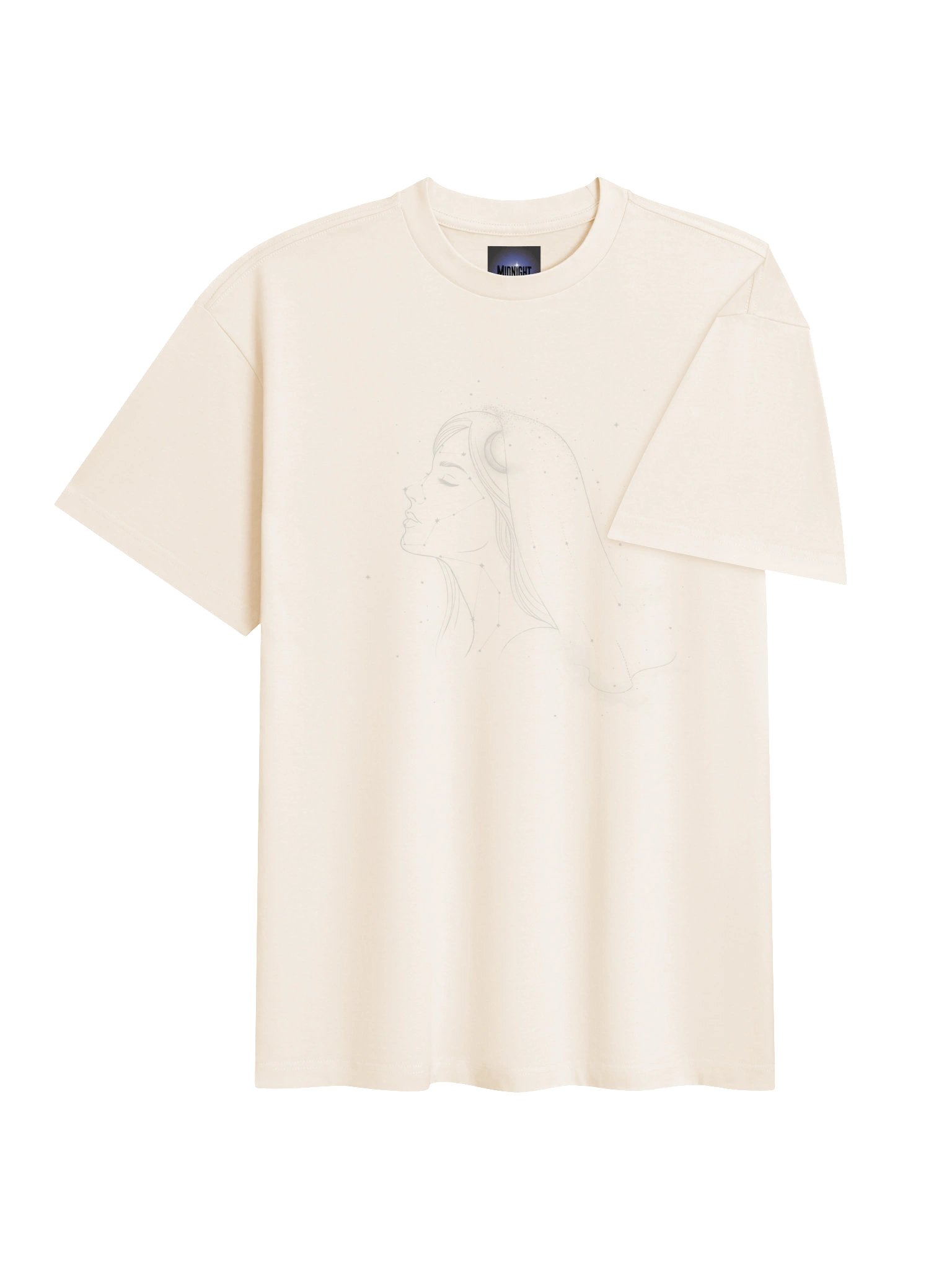 Lunar Veil // Celestial Portrait Heavyweight Box Tee product image (22)