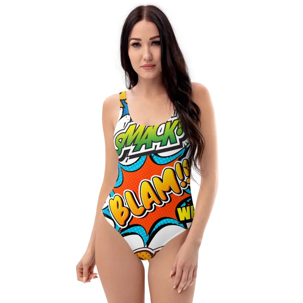 Comic Action All-Over Swimsuit product image (1)