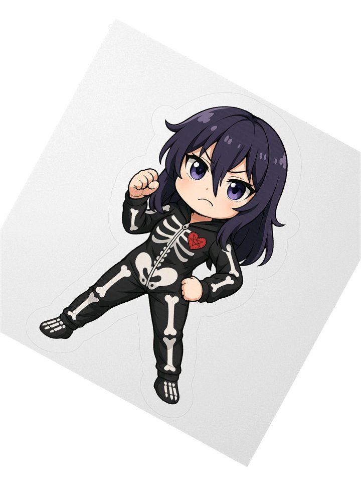 WTN - Skelly Jammies - Sticker product image (6)