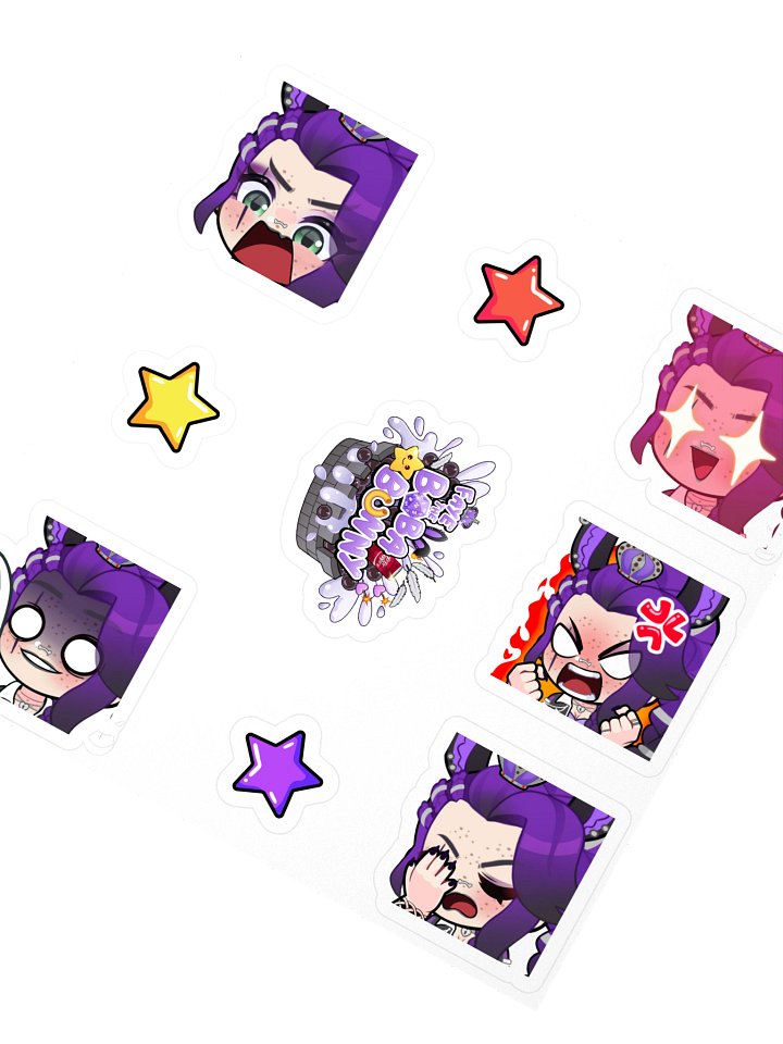Angry Faye Sticker Set product image (2)