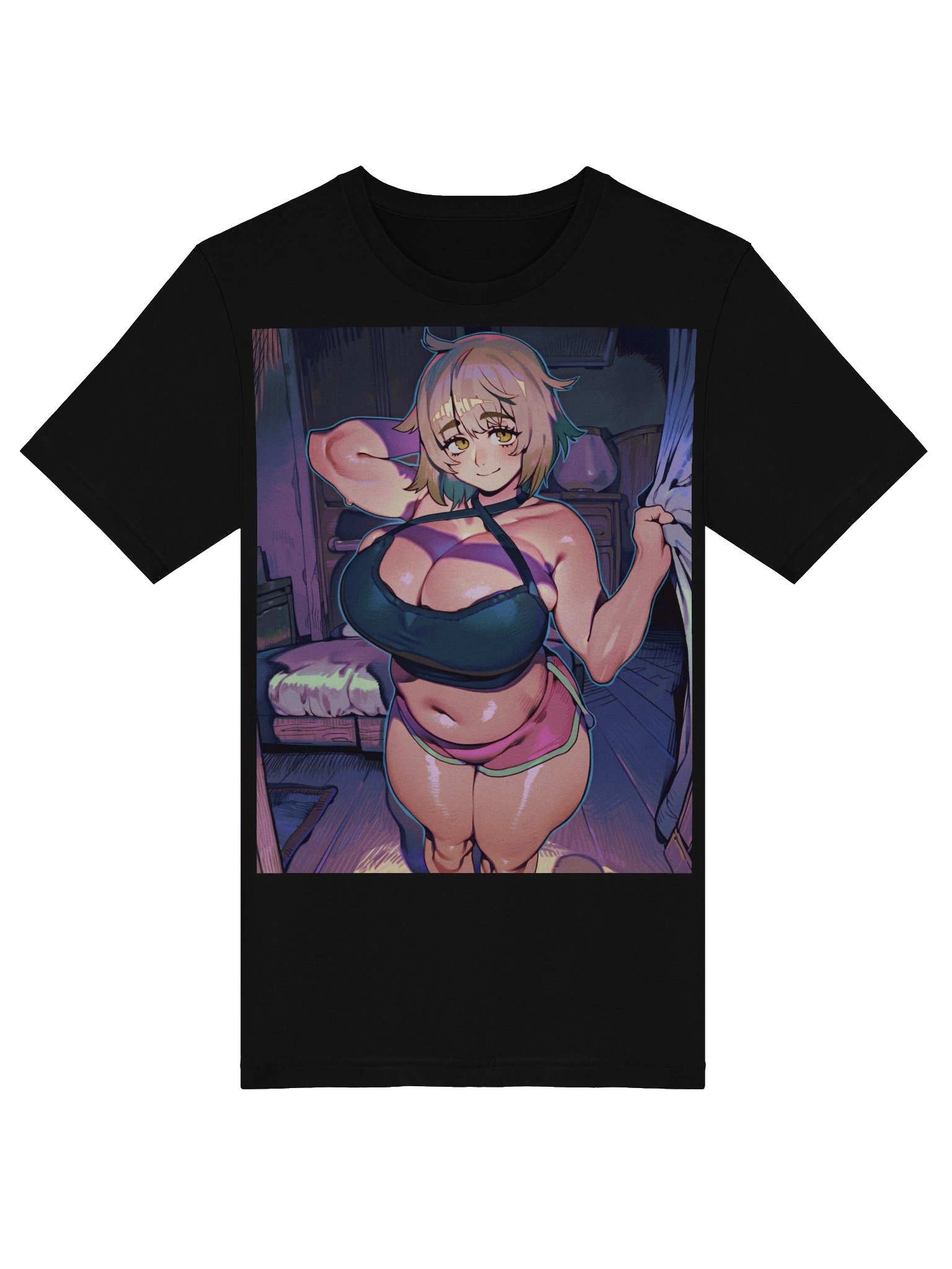 Blonde Curvy Girl Bedroom Shirt product image (5)