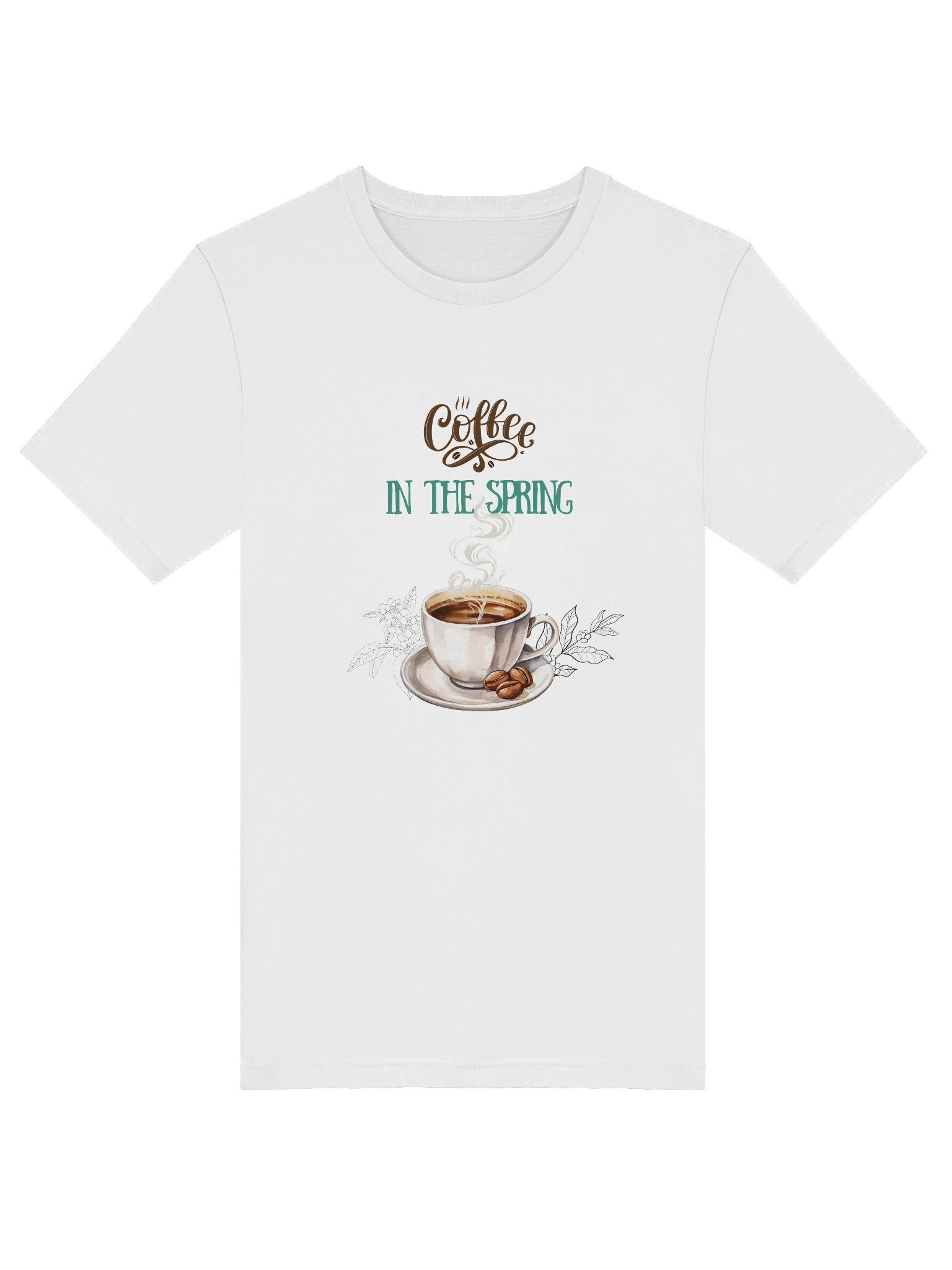 "Coffee In Spring" T-shirt product image (1)