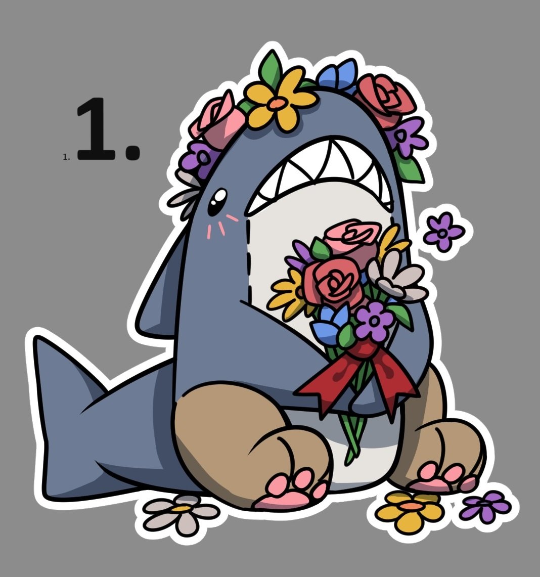 Flowerpeets Vinyl Sticker product image (1)