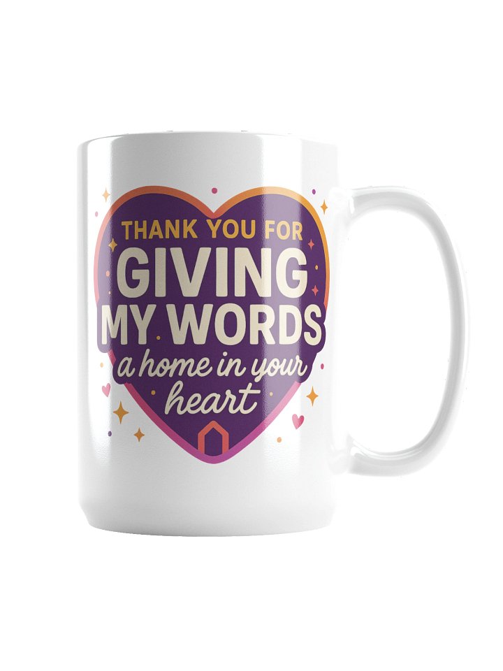 Giving My Words a Home 2 Mug product image (2)
