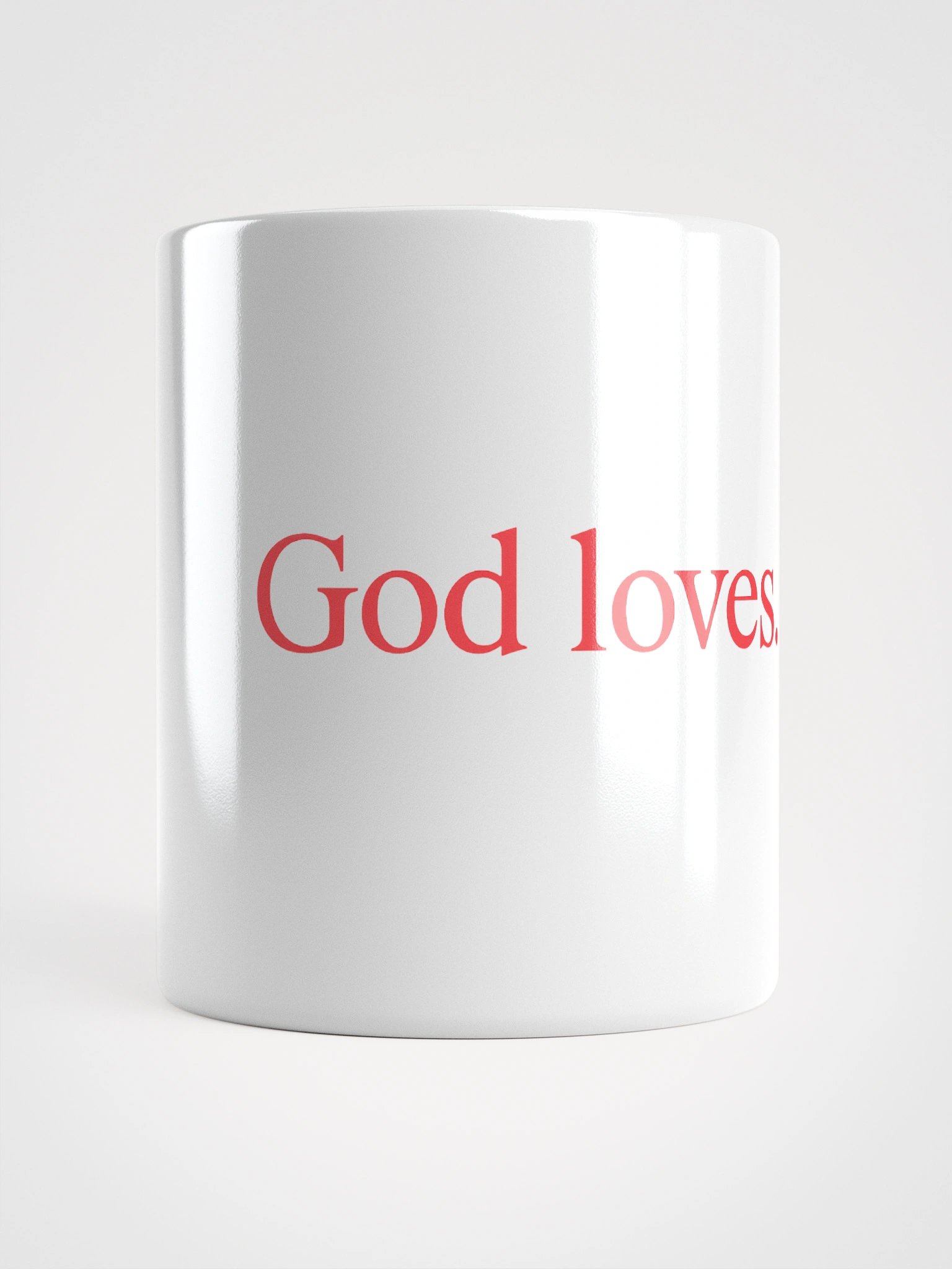 God loves Mug product image (1)