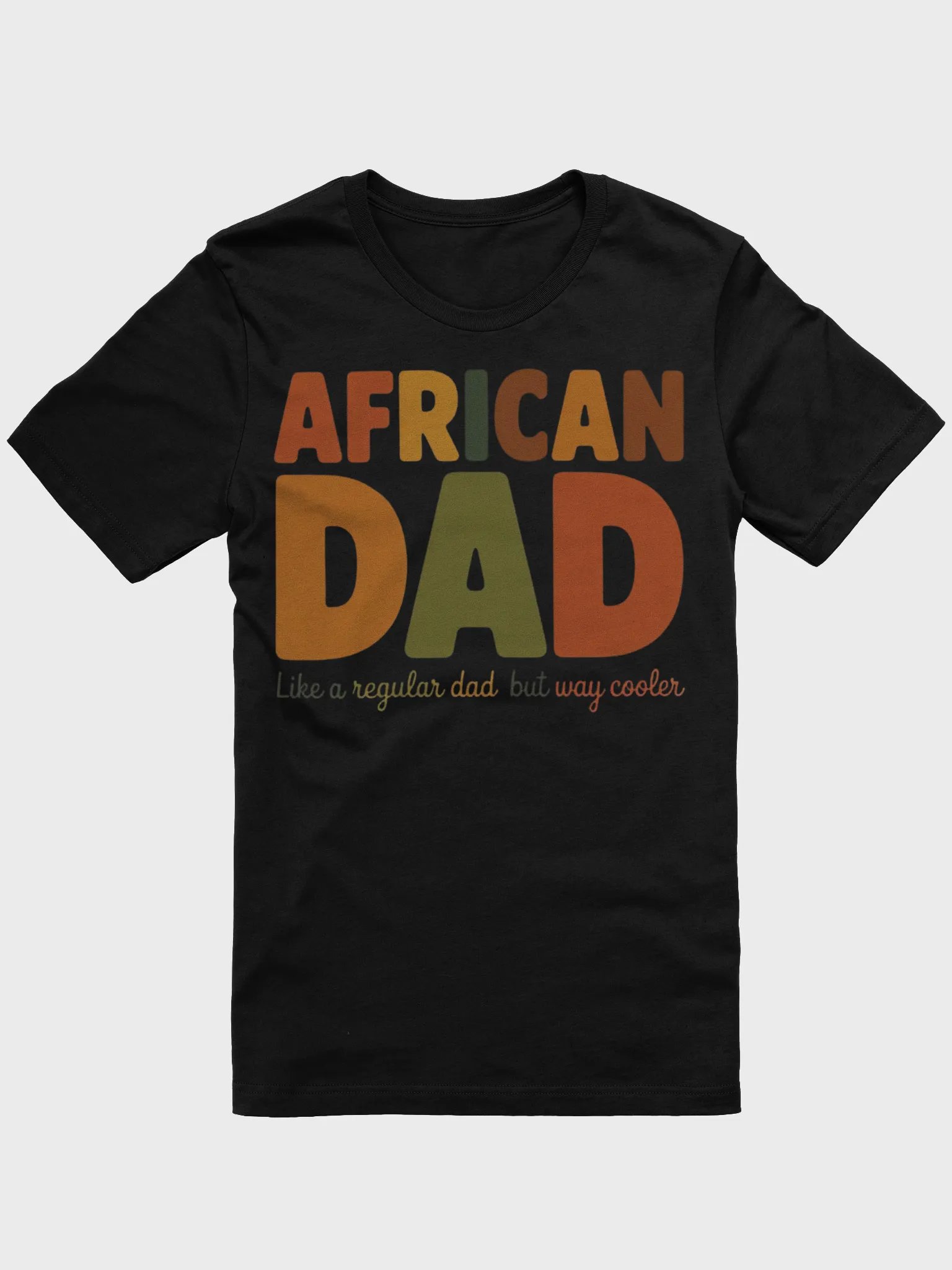 African Dad Father Papa Africa Father's Day Supersoft T-Shirt product image (1)