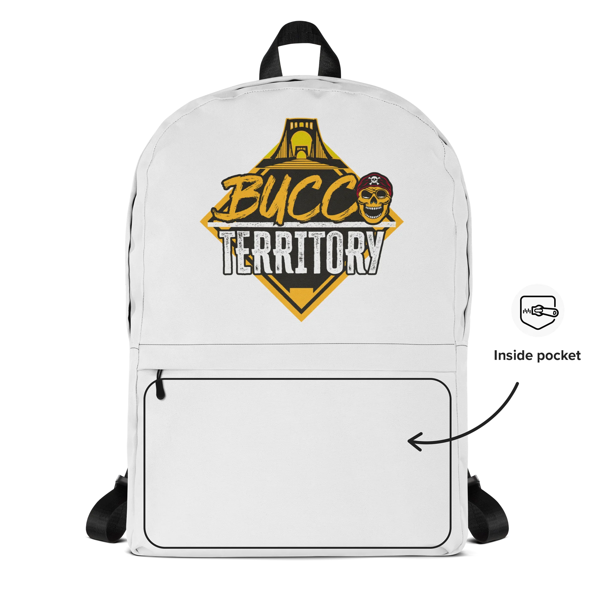 White Backpack product image (2)