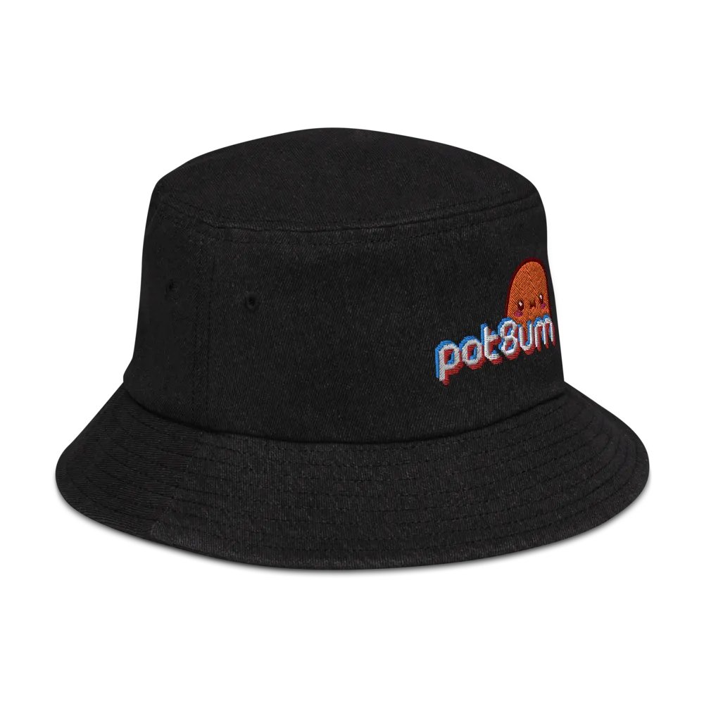 POT8UM denim bucket hat product image (3)