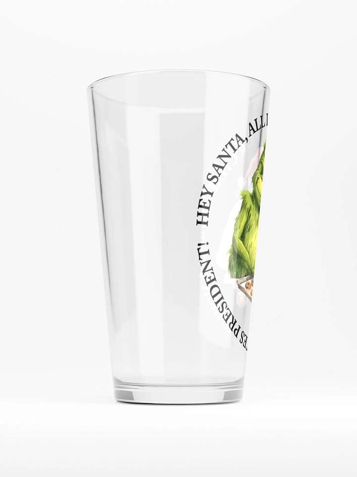 Mischievous Christmas Pint Glass product image (2)